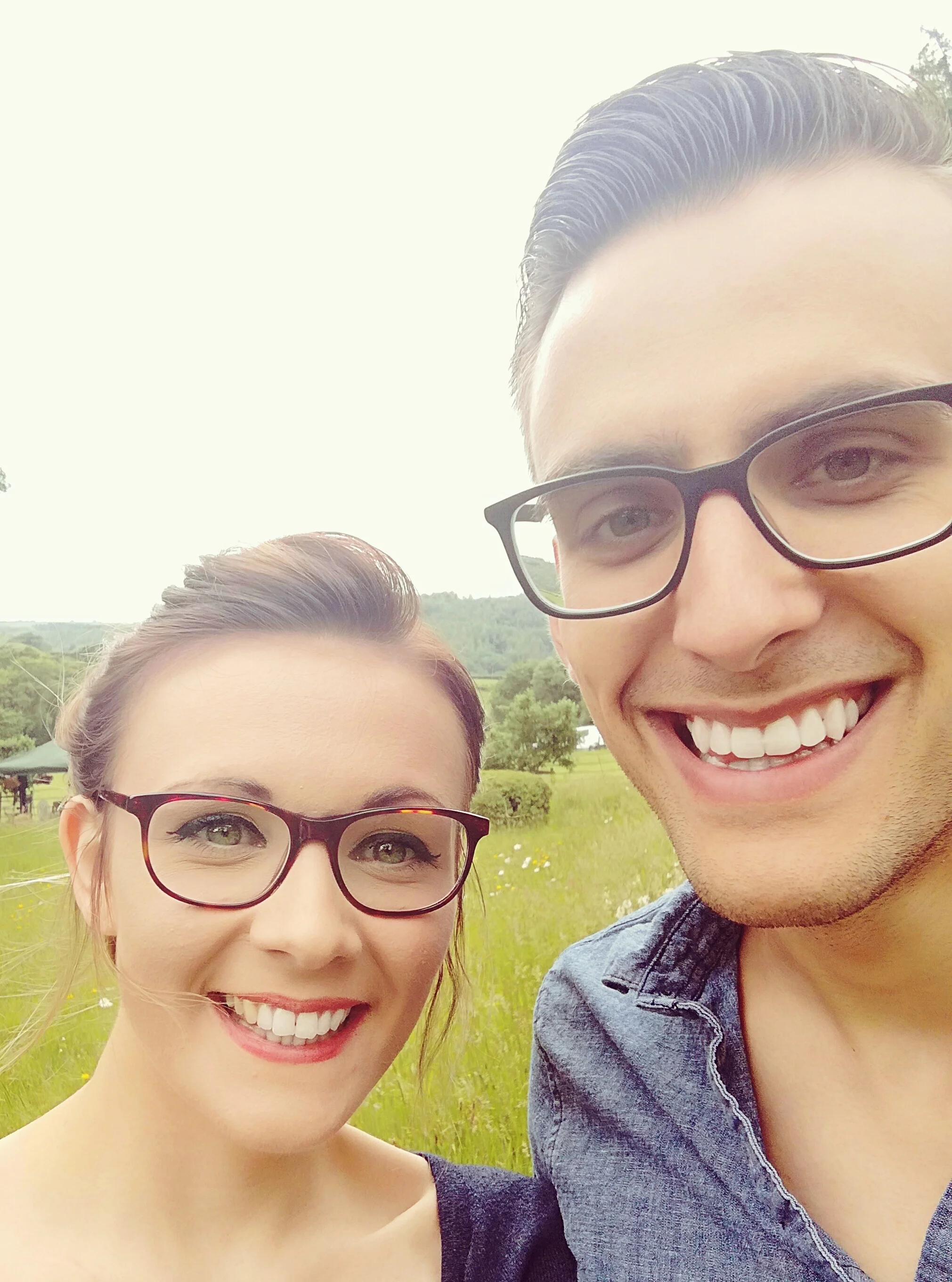 A final blog post from Lauren, before this beautiful couple hold their September wedding at Coombe Trenchard.