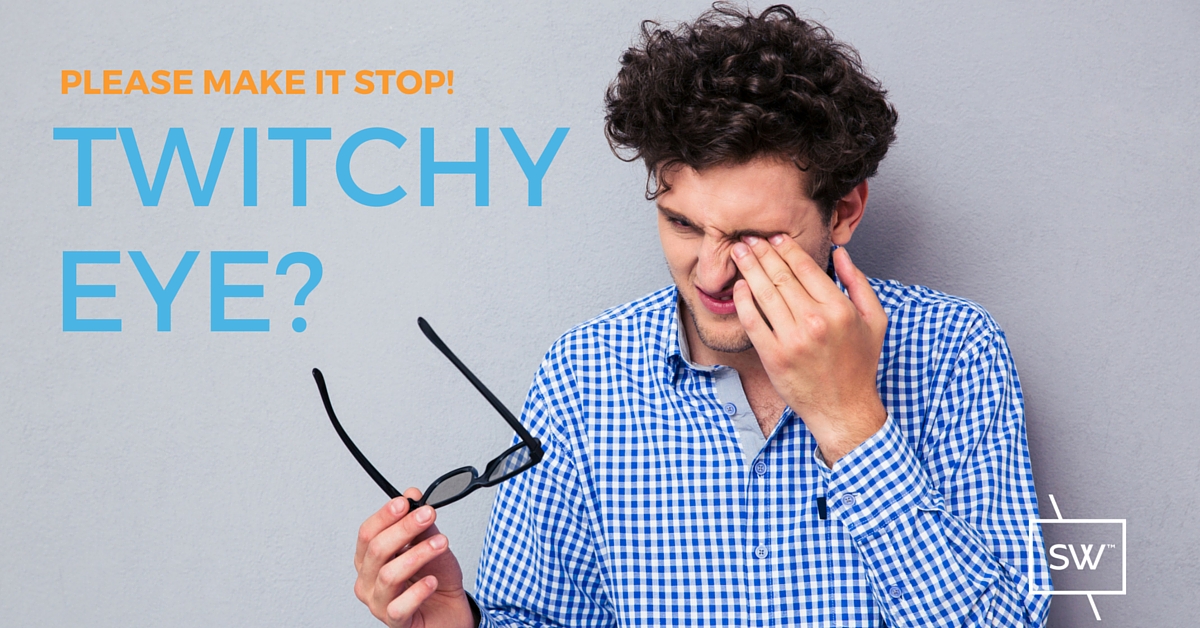 Photo: Man rubbing his left eye 