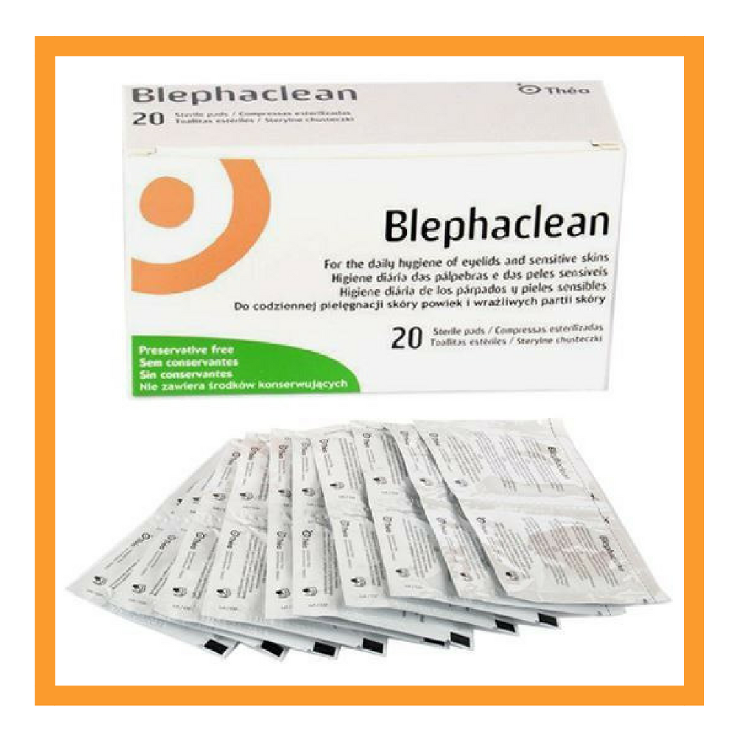 Blephaclean - Daily lid hygiene wipes - Preservative Free Cost: $9.99 per 20 Pack +GST
