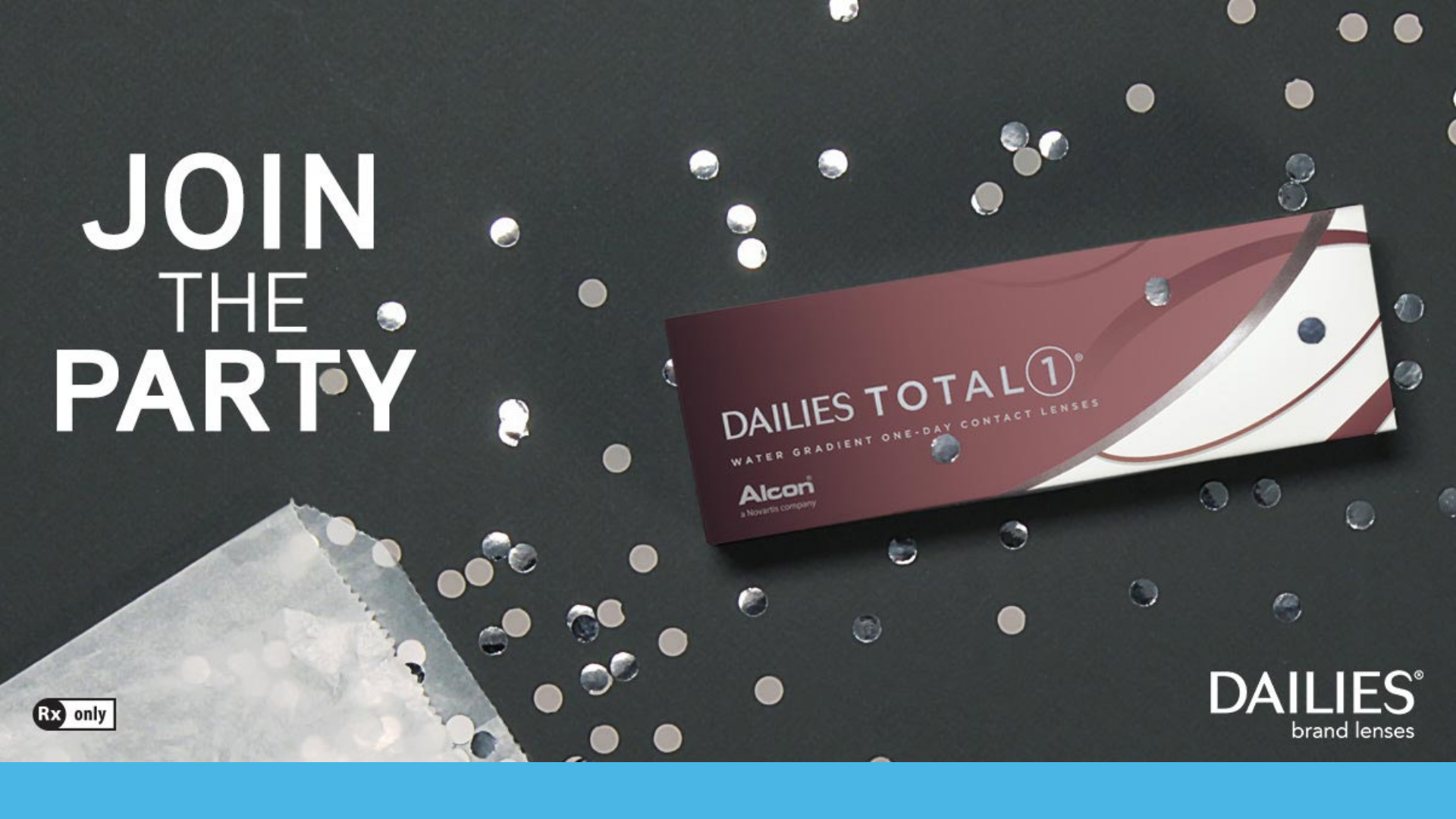 Join the party and sign up for the preferred patient reward program by Alcon