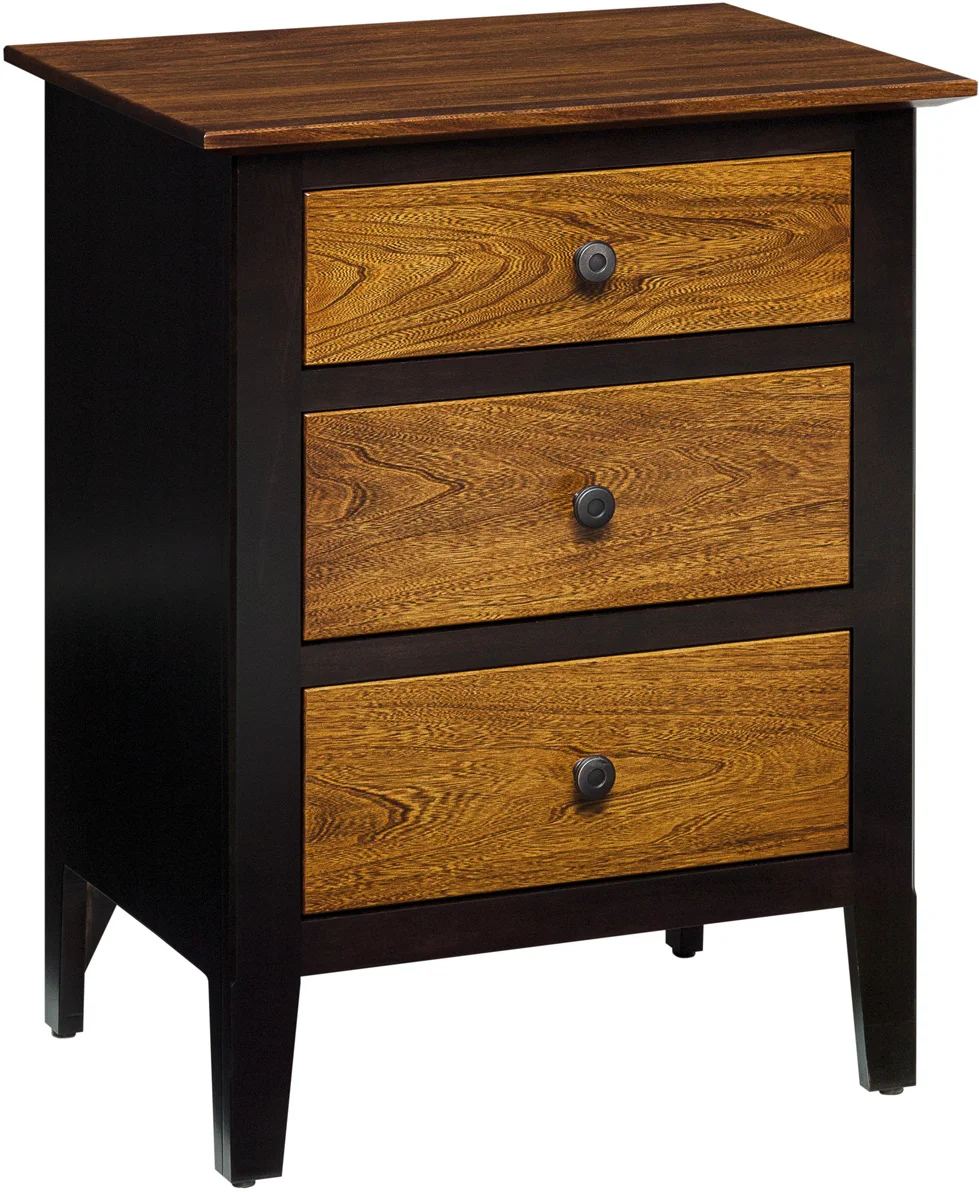 Berkeley 3 Drawer Nighstand