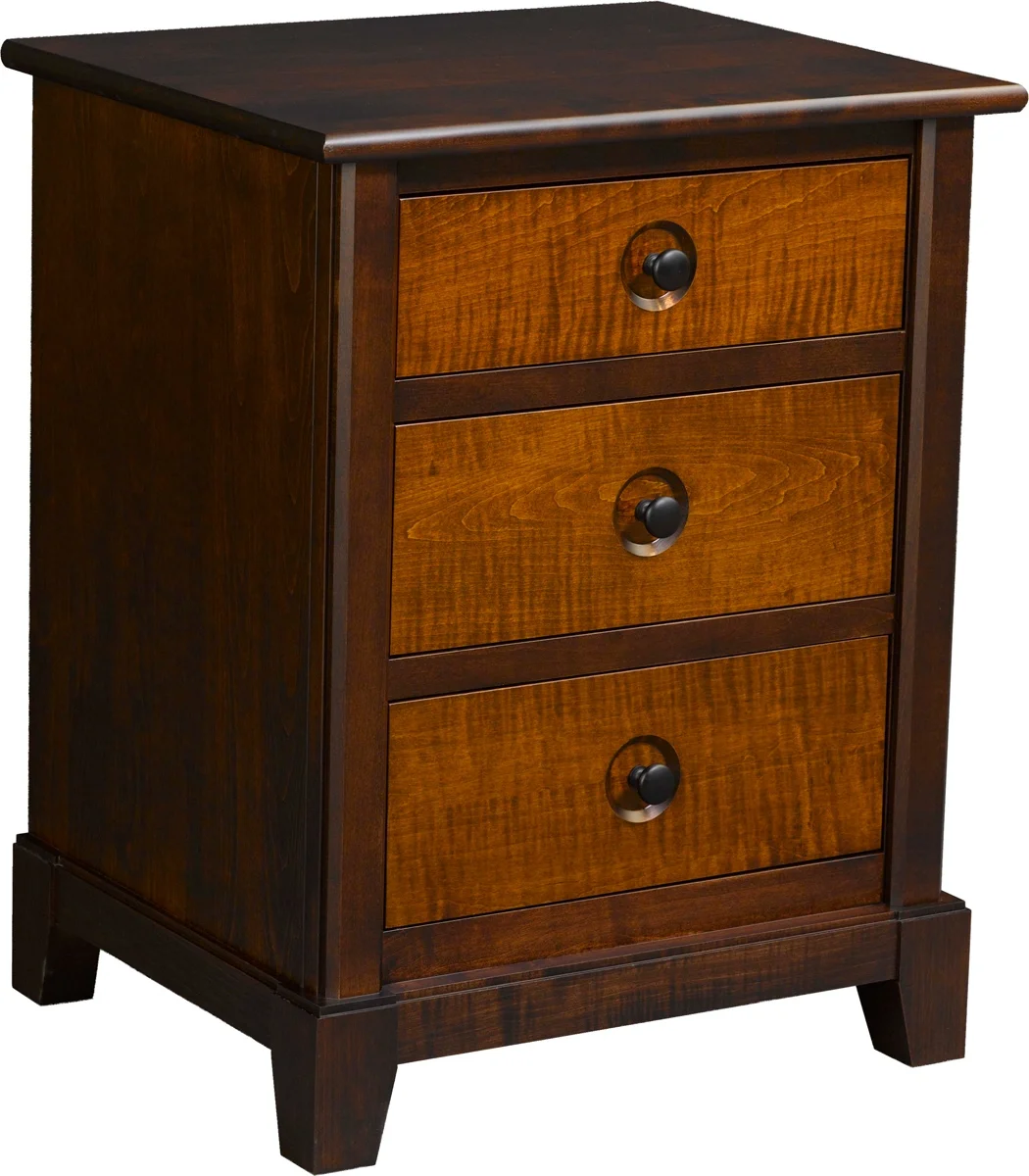 Chesapeaka 3 Drawer Nightstand