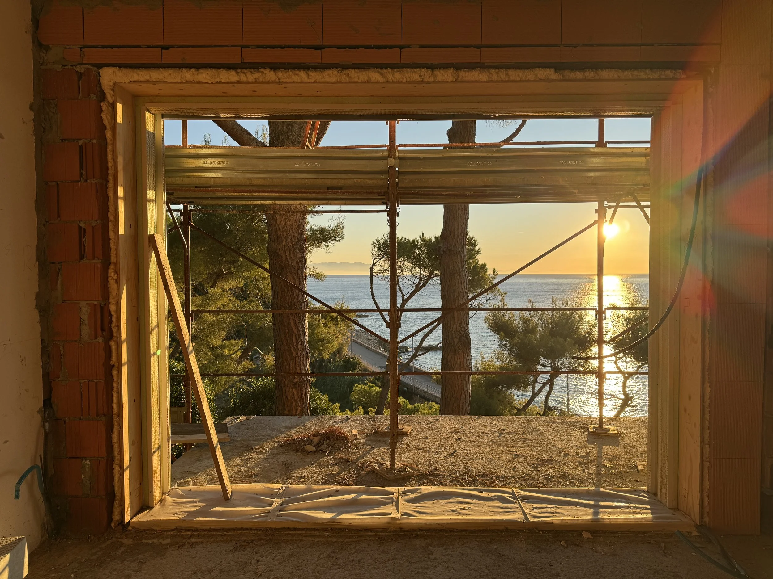 Quando i sopralluoghi in cantiere diventano un piacere e si fatica a stare concentrati..