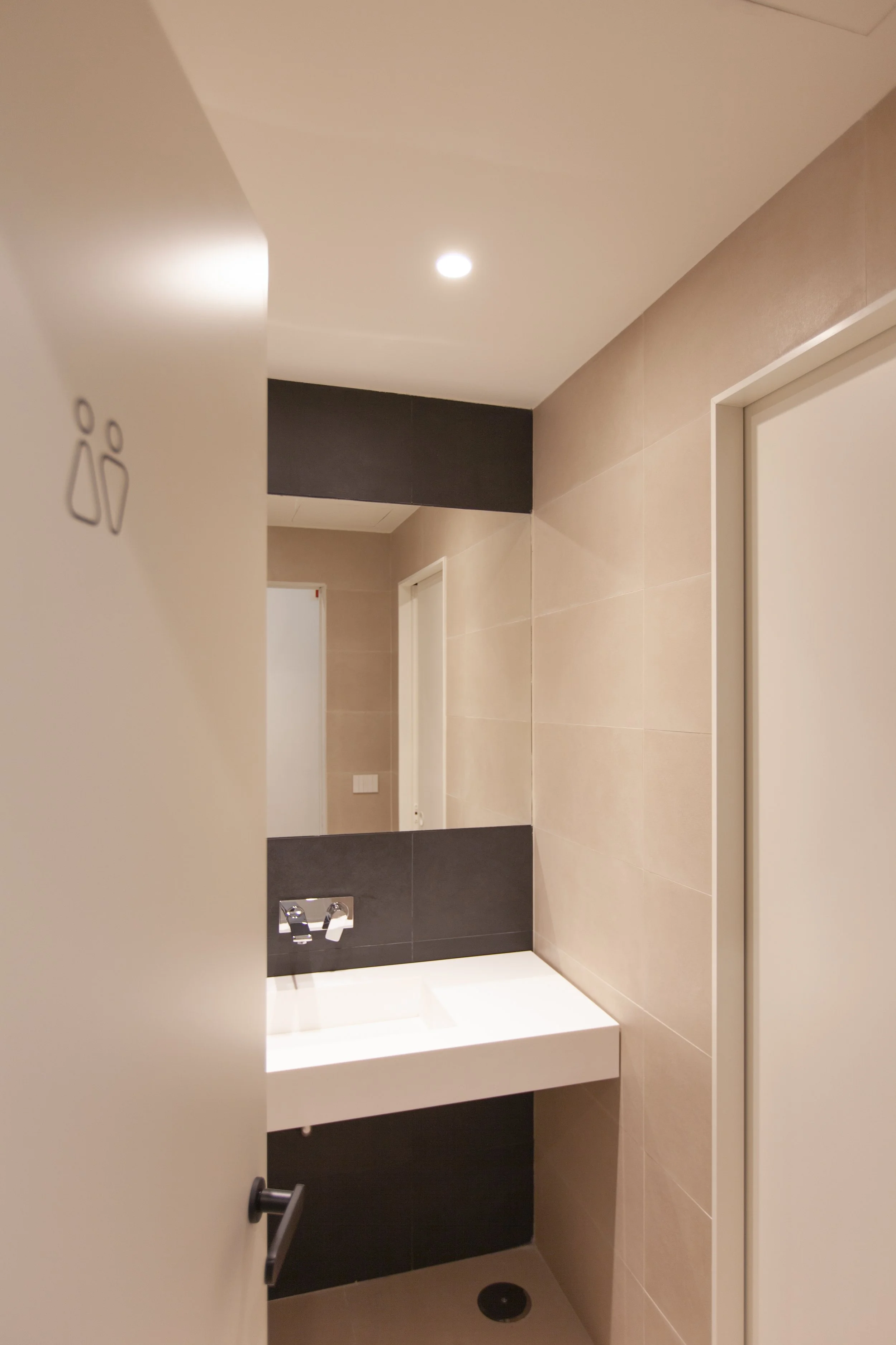 RKTTS progetto bagno reception COVIVIO Milano