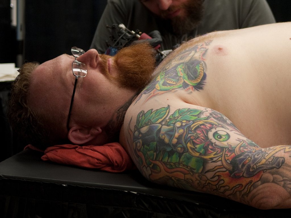 AP PHOTOS Cream of tattoos on show at Romanian palace  The Seattle Times