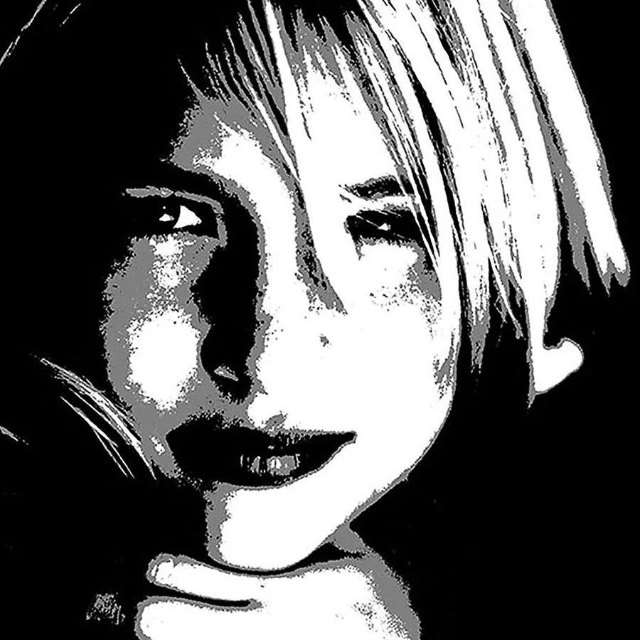 High contrast work photo