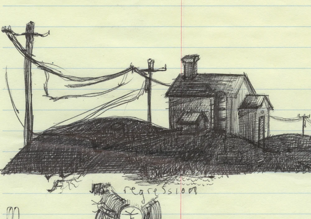 Meeting doodle by John Kieltyka