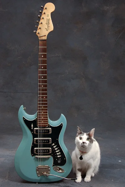 Mica and 1967 Hagstrom III