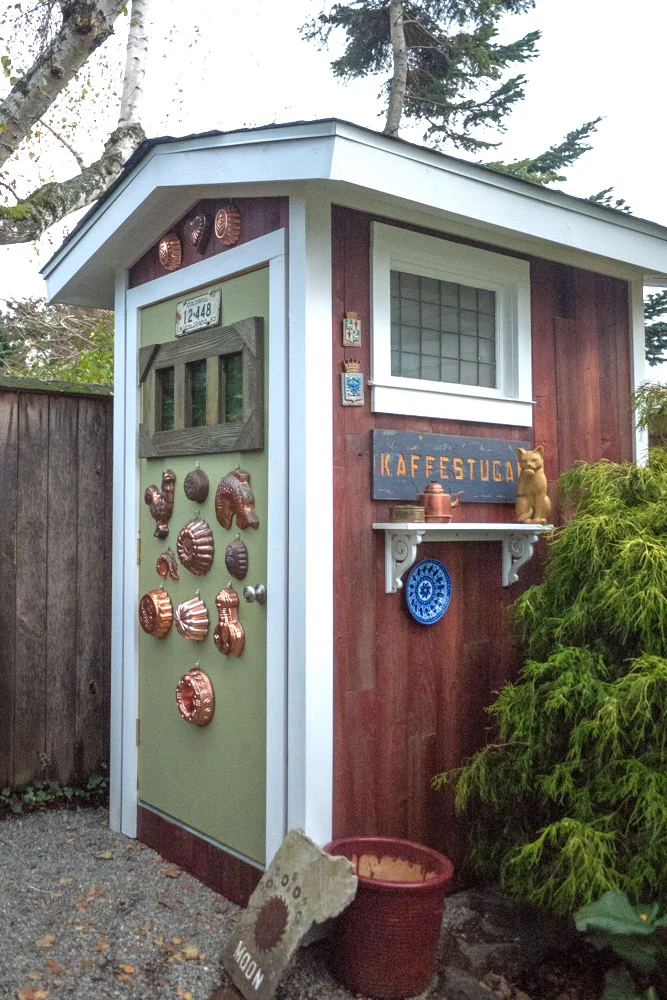 The Cutest Swedish Shed in West Seattle!
