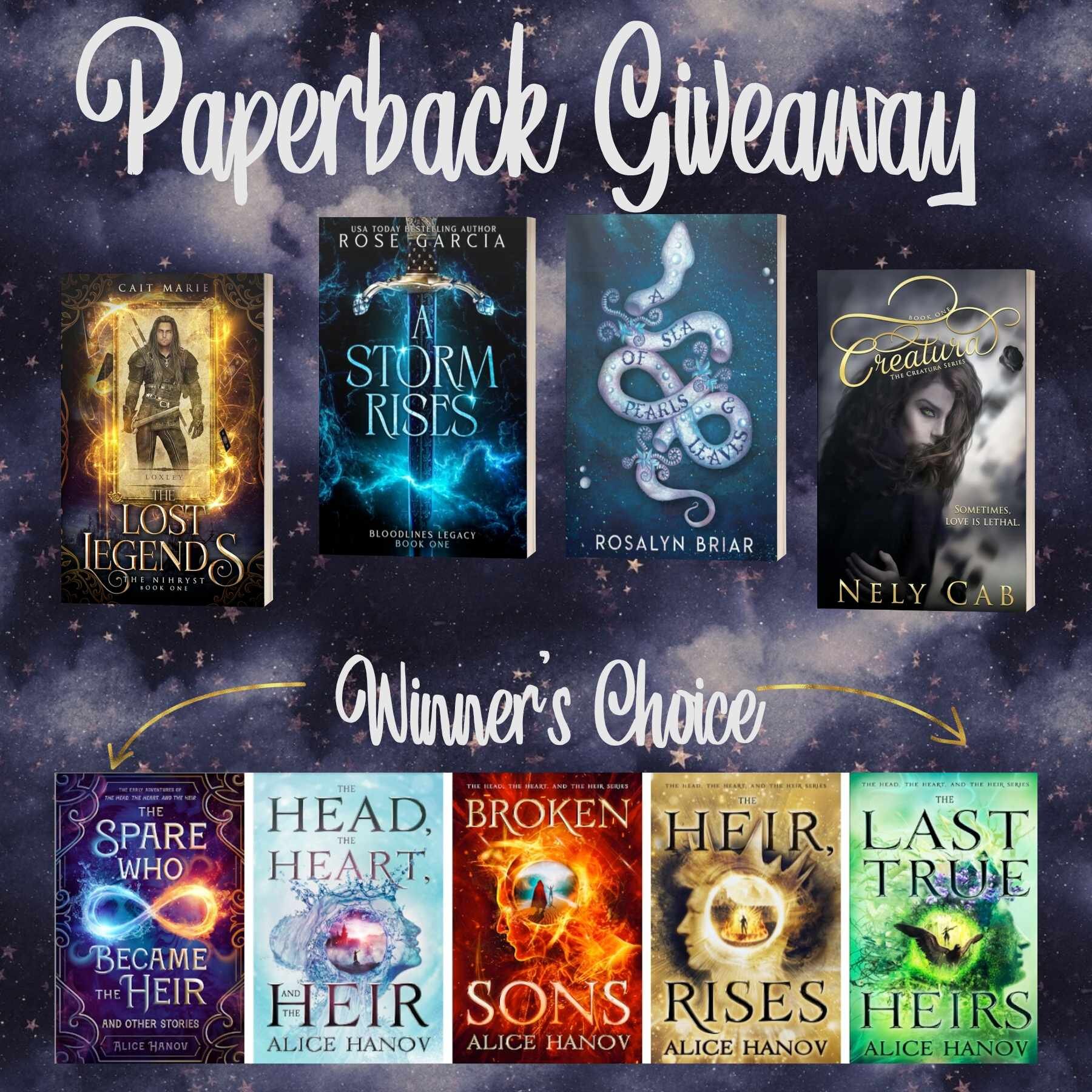 💚📚𝗜𝗡𝗦𝗧𝗔𝗚𝗥𝗔𝗠 𝗛𝗢𝗣📚💚
#paperback #giveaway
.
𝙏𝙄𝙏𝙇𝙀 The Last True Heirs
𝙎𝙀𝙍𝙄𝙀𝙎 The Head, the Heart, and the Heir Series Book 4
𝘼𝙐𝙏𝙃𝙊𝙍 Alice Hanov
.
To celebrate the release of the fourth book in The Head, the Heart and the