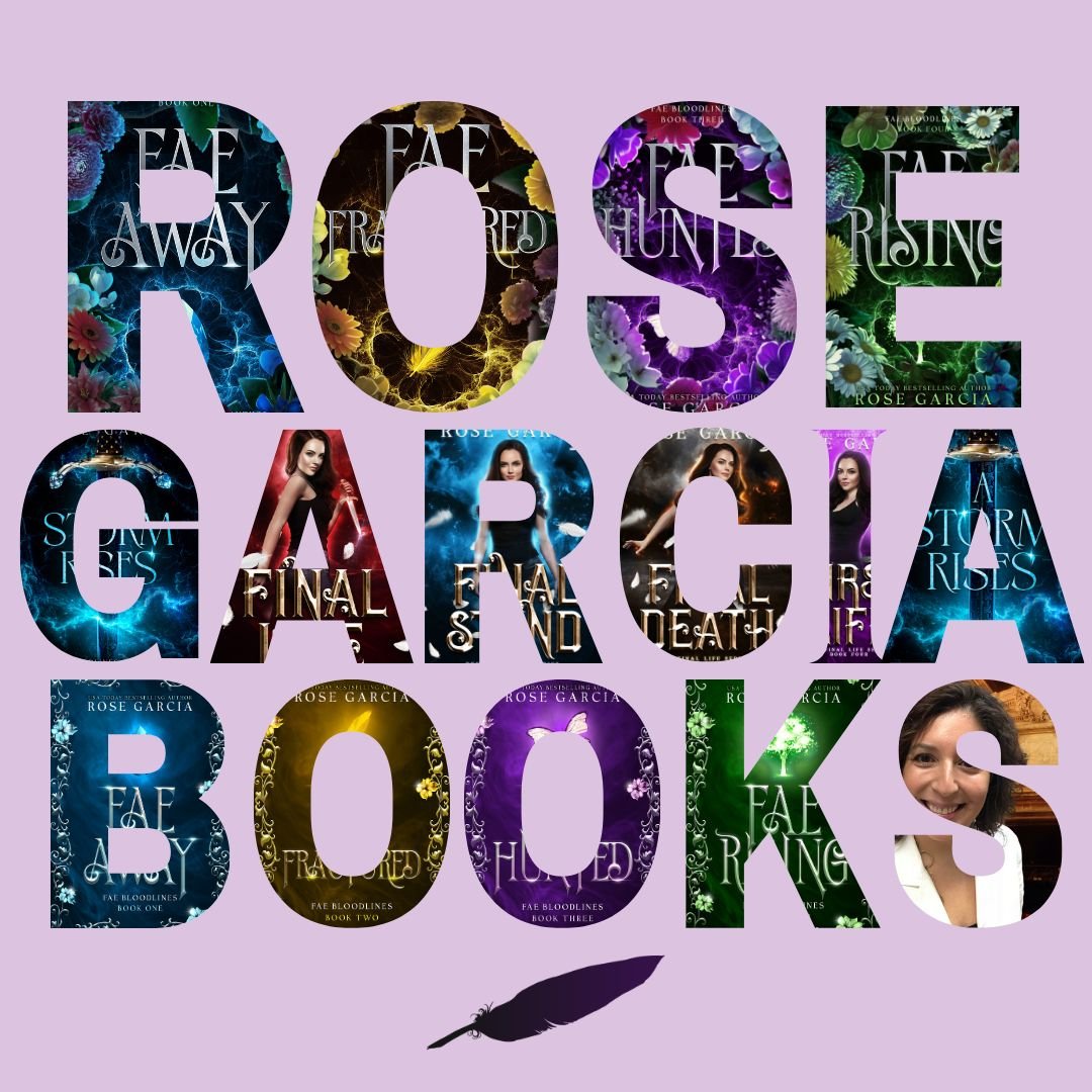 A little late on this trend, but better late than never! 😆

#RoseGarciaBooks