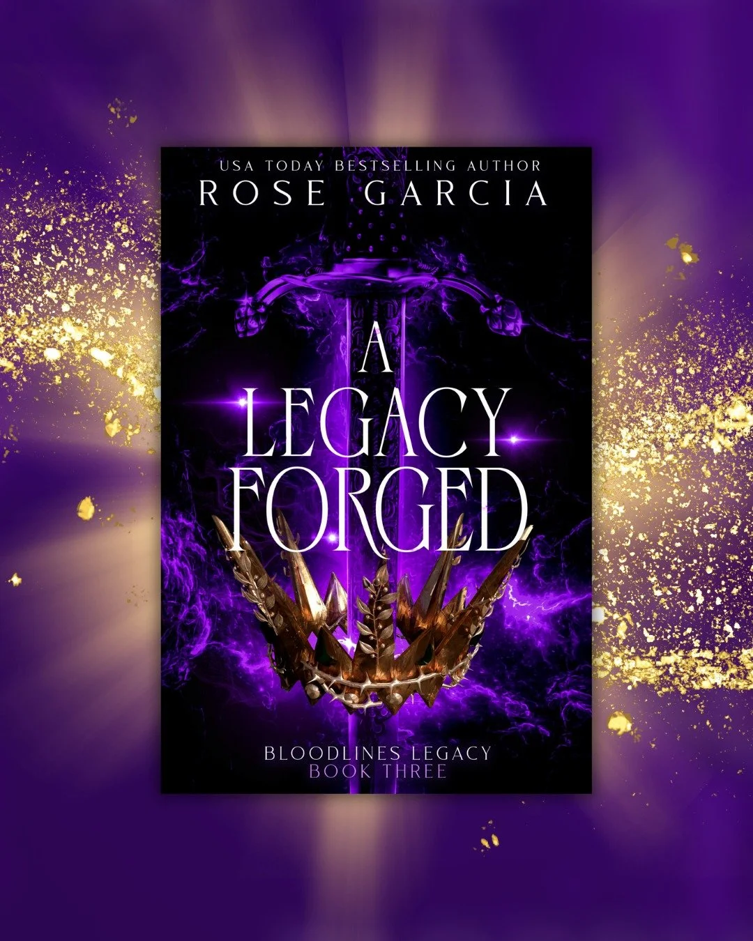 ✨Cover Reveal✨

I am so excited to share the cover of A Legacy Forged releasing this winter!! ❄️ This book is the epic conclusion to the rivals to lovers to enemies to&hellip; (lovers again?) story of lowborn hunter Mateo and highborn princess Avalyn