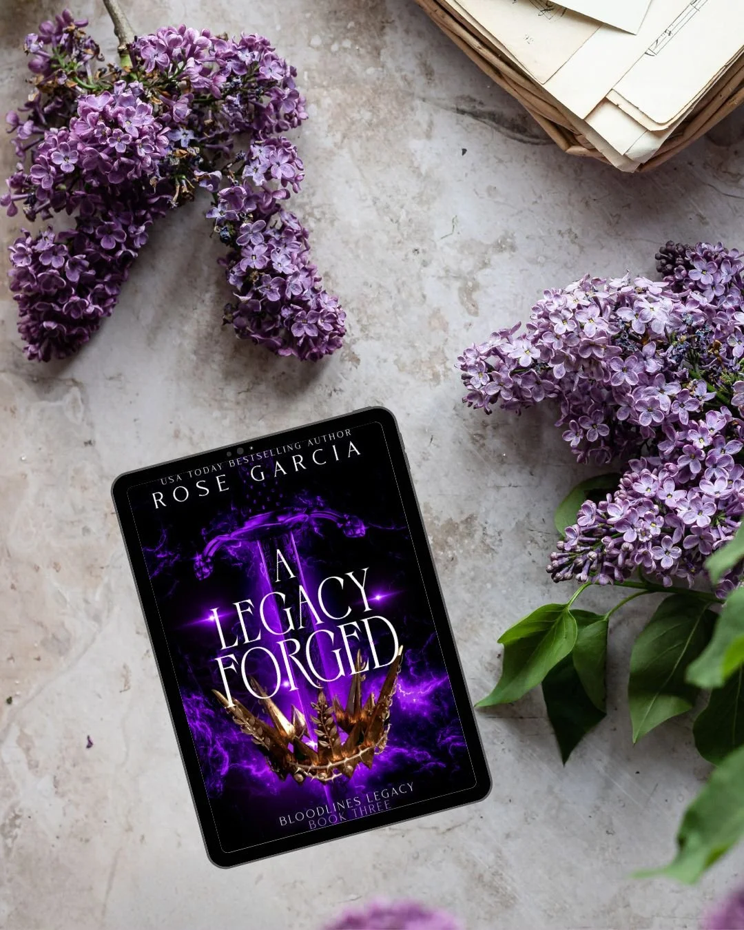 In a war of bloodlines and dragons, will love survive the fire&mdash;or will Avalynn and Mateo destroy each other first? ✨

A Legacy Forged is the epic conclusion to the Bloodlines Legacy Series! 

⚔️ rivals to lovers to enemies to lovers
🔮 dark sha