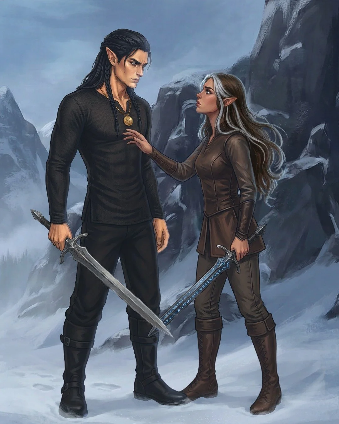 The Bloodlines Legacy Series is complete and ready to binge! 💘

The series features a lowborn half fae who gets his chance to prove himself in the kingdom's dangerous wild hunt and a highborn princess sent to sabotage him ⚔️

❤️ Slow-burn rivals-to-