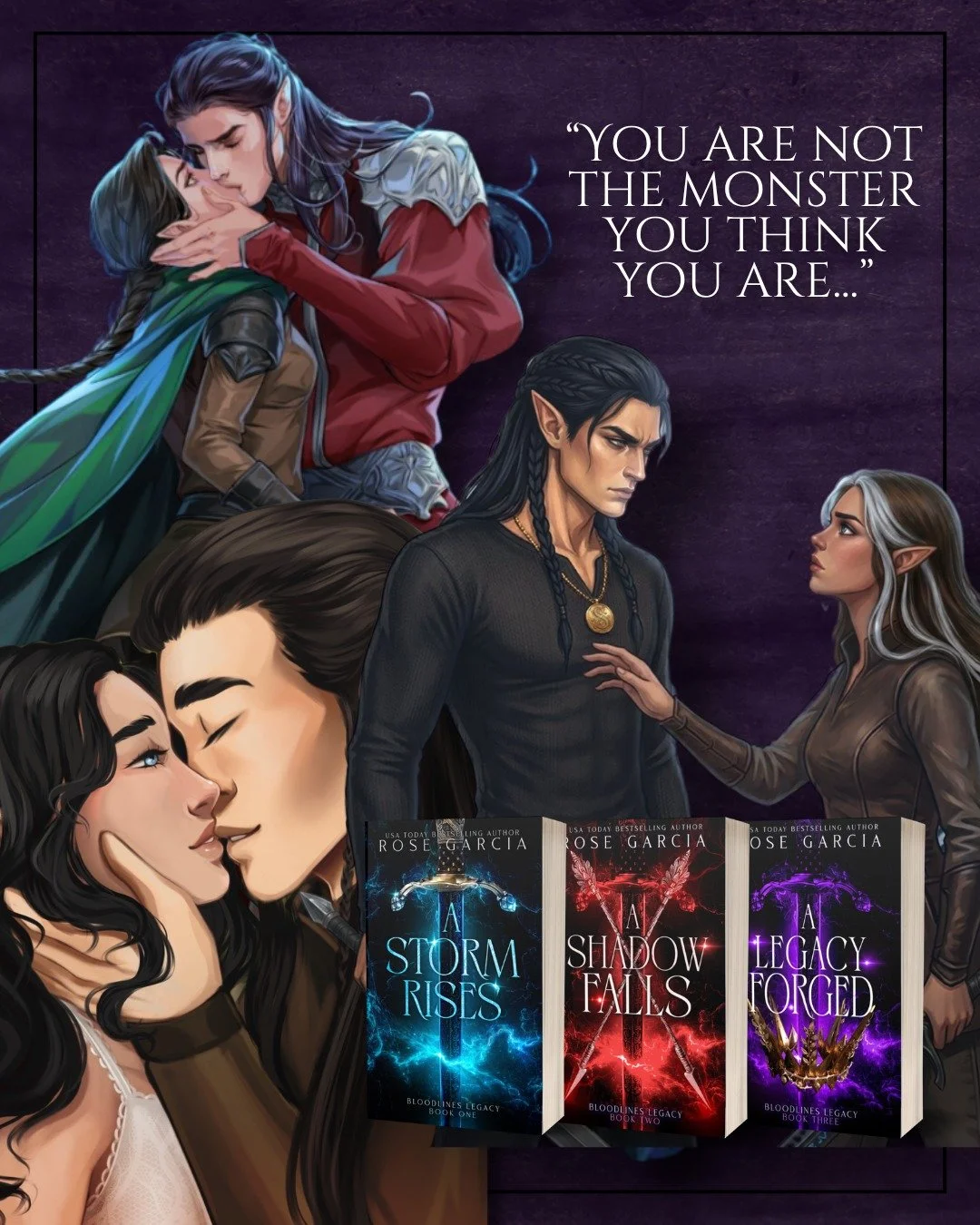 He doesn't want to be the monster, but is he?⚔️

A lowborn half-fae desperate to change his fate. A highborn princess bound by duty. And a deadly royal hunt that will change EVERYTHING. 

🖤 Rivals to lovers to enemies to ?
🏰 Palace intrigue
💔Shock