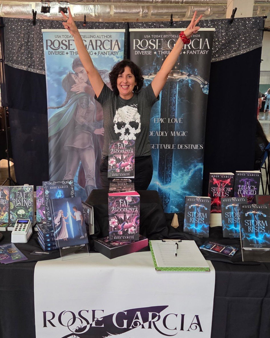Huge shoutout to @forbiddenpagesbookstore for putting together such an incredible Book Fest last weekend!

The event was vibing with authors, books, vendors, trick-or-treaters, costumes, and SO MUCH MORE! And while I didn't have a costume, I did have