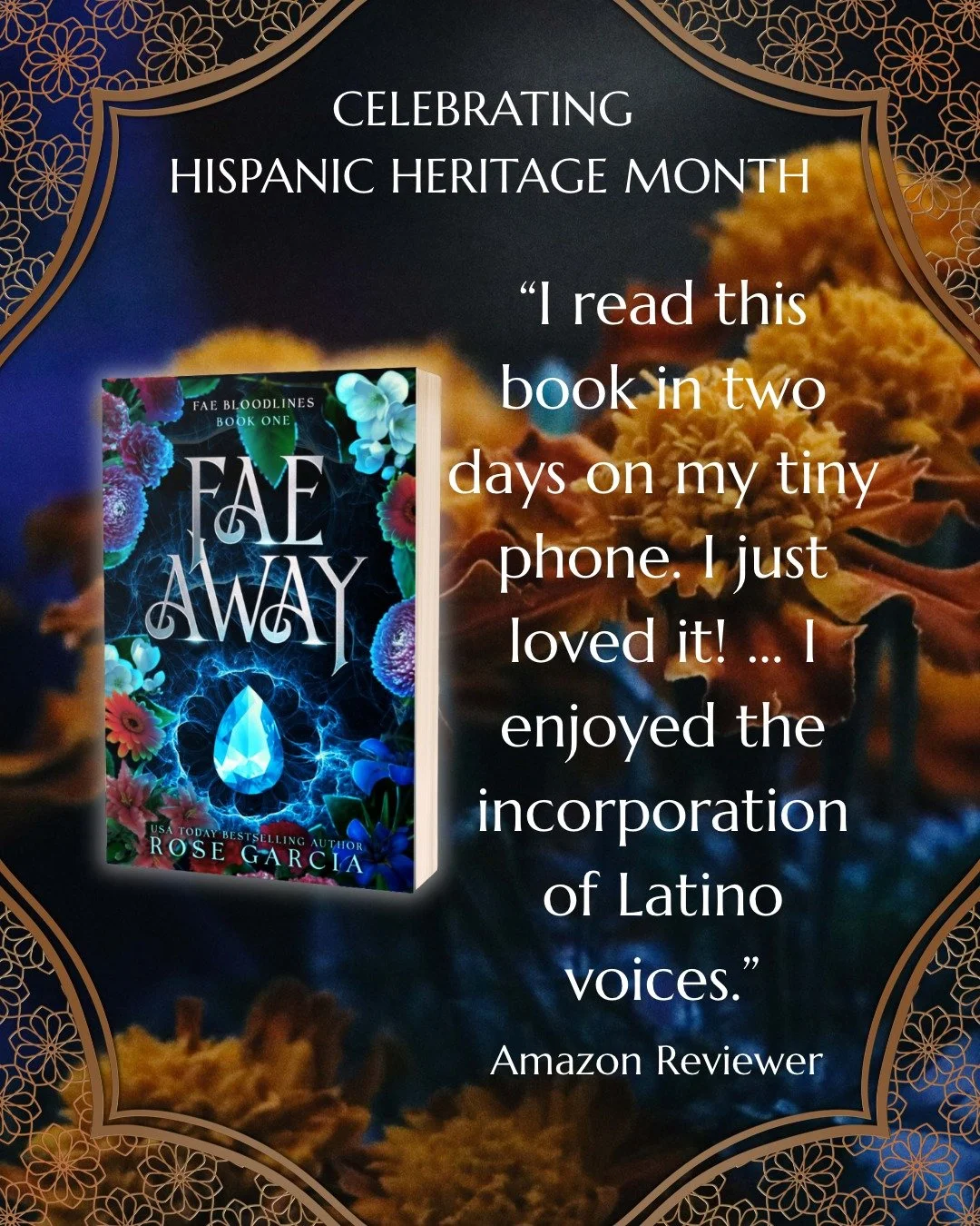 Today marks the last day of Hispanic Heritage Month! 🌹

But for me, the celebration doesn't end today. My Mexican-American heritage is part of who I am, and honoring my roots, my culture, and the generations who came before me is something I carry i
