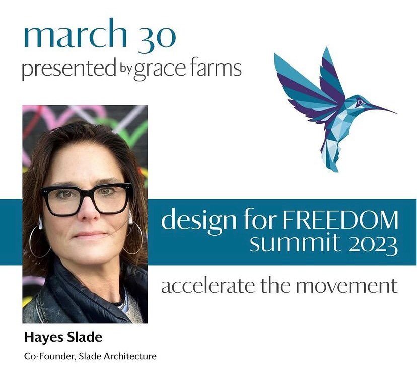 #repost Join us tomorrow for the second annual Design for Freedom Summit at @gracefarmsct 

Hayes, a Grace Farms Foundation Board member, will be a speaking at the roundtable, &ldquo;Converting Textile Transparency to Interiors.&rdquo;

Learn more an