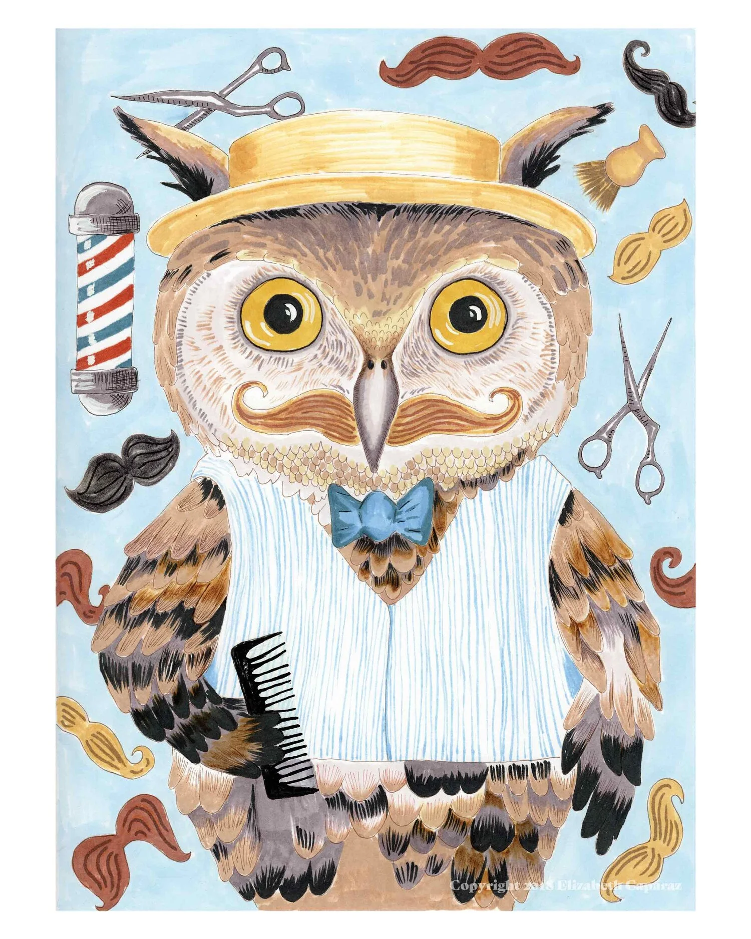Mr. Owl Barbersworth