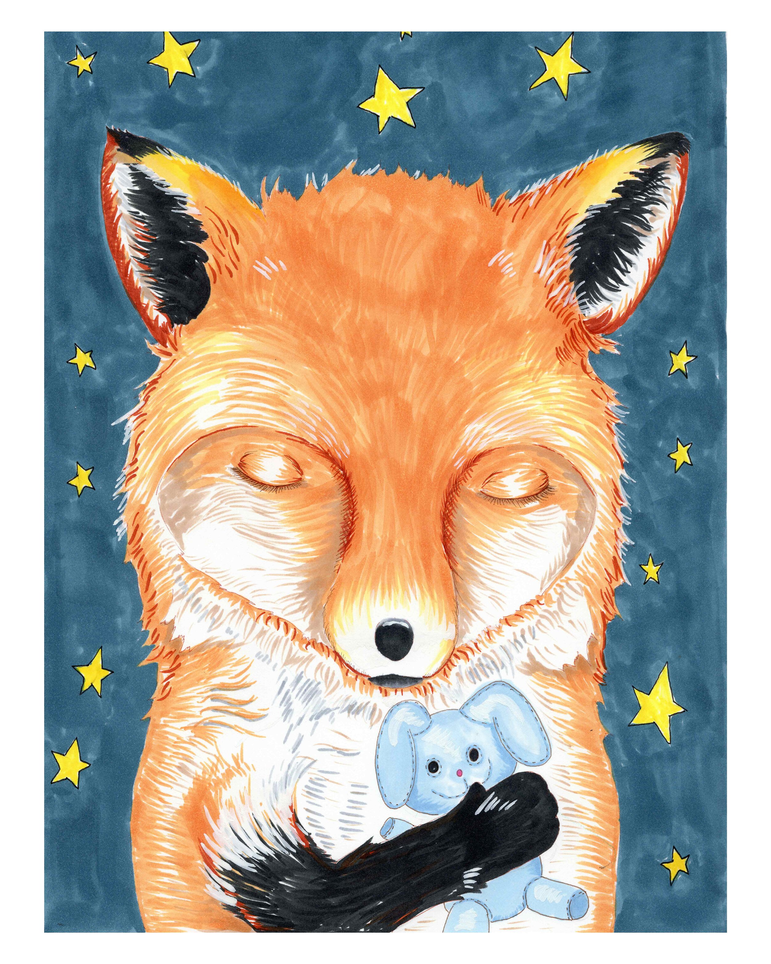 Sleeping Fox