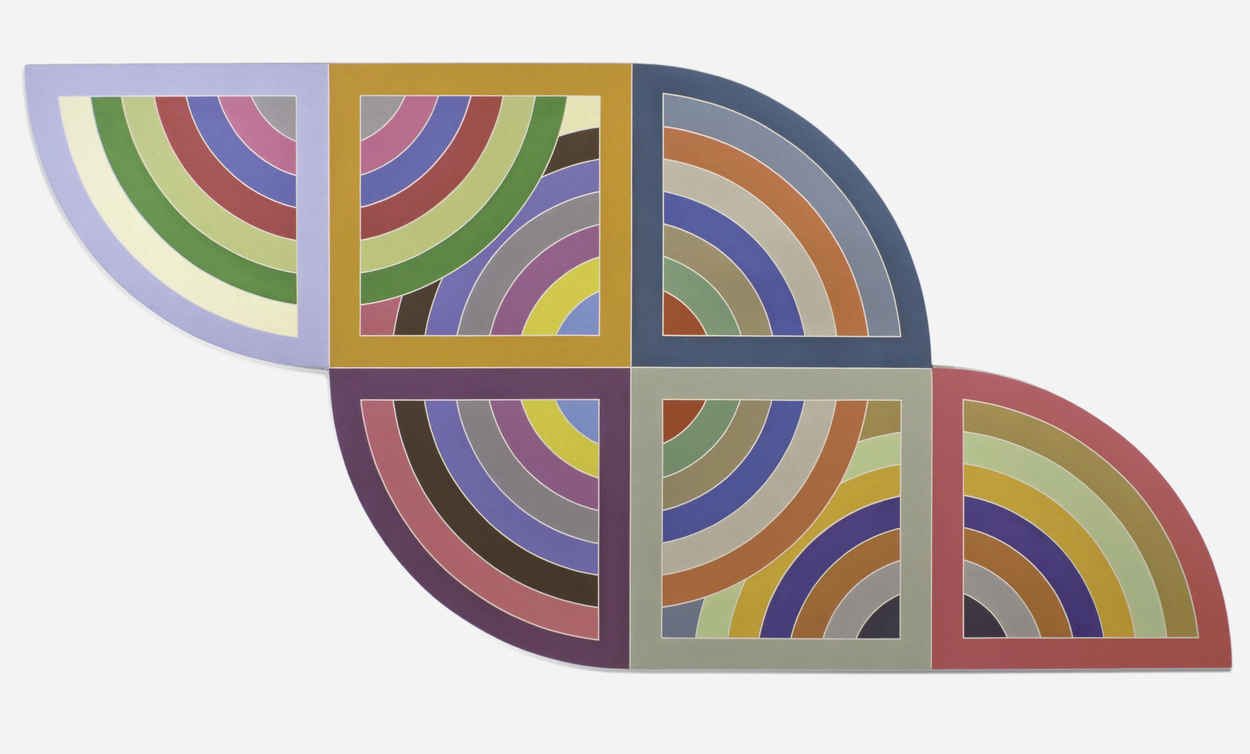 Frank Stella , Harran II , 1967 © 2018 Frank Stella / Artists Rights Society (ARS), New York