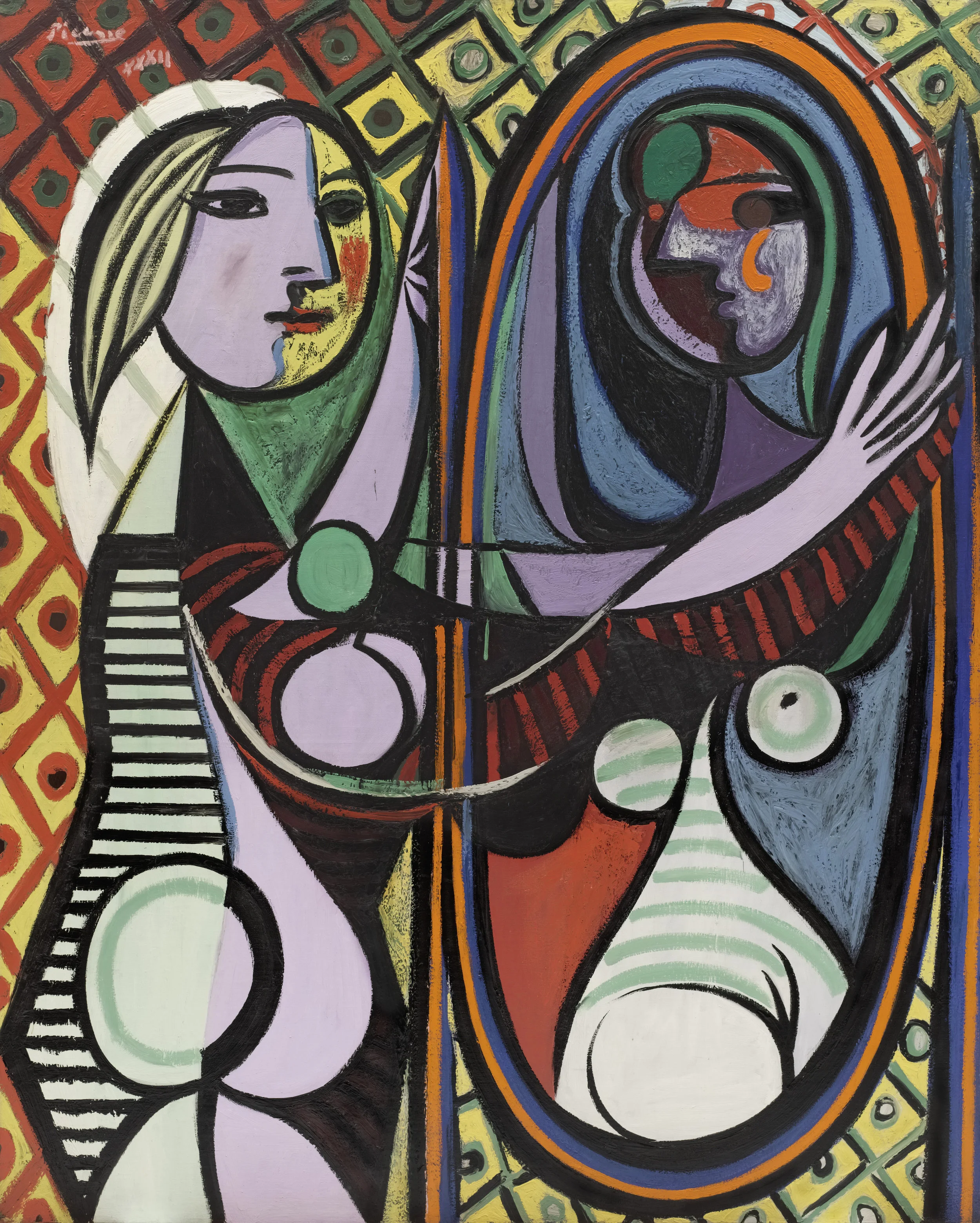 Pablo Picasso , Girl before a Mirror , 1932 © 2018 Estate of Pablo Picasso / Artists Rights Society (ARS), New York