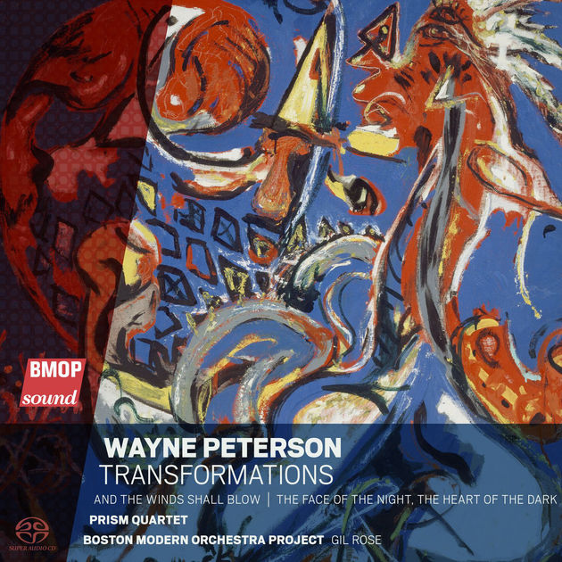 featuring Jackson Pollock , The Moon Woman Cuts the Circle , 1942. Cover from Wayne Peterson's " Transformations " album. 