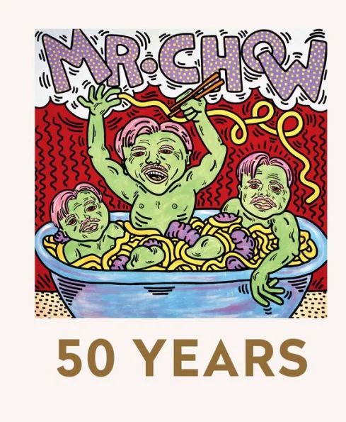 Features work by Andy Warhol , Jean Michel Basquiat , Julian Schnabel , and many more. Mr. Chow: 50 years by Terence Conran . Celebrating 50 years of fine food and great company, this sumptuously illustrated book takes readers on a fabulous journey through the Chow Dynasty. Published by Prestel Publishing in February 2018.