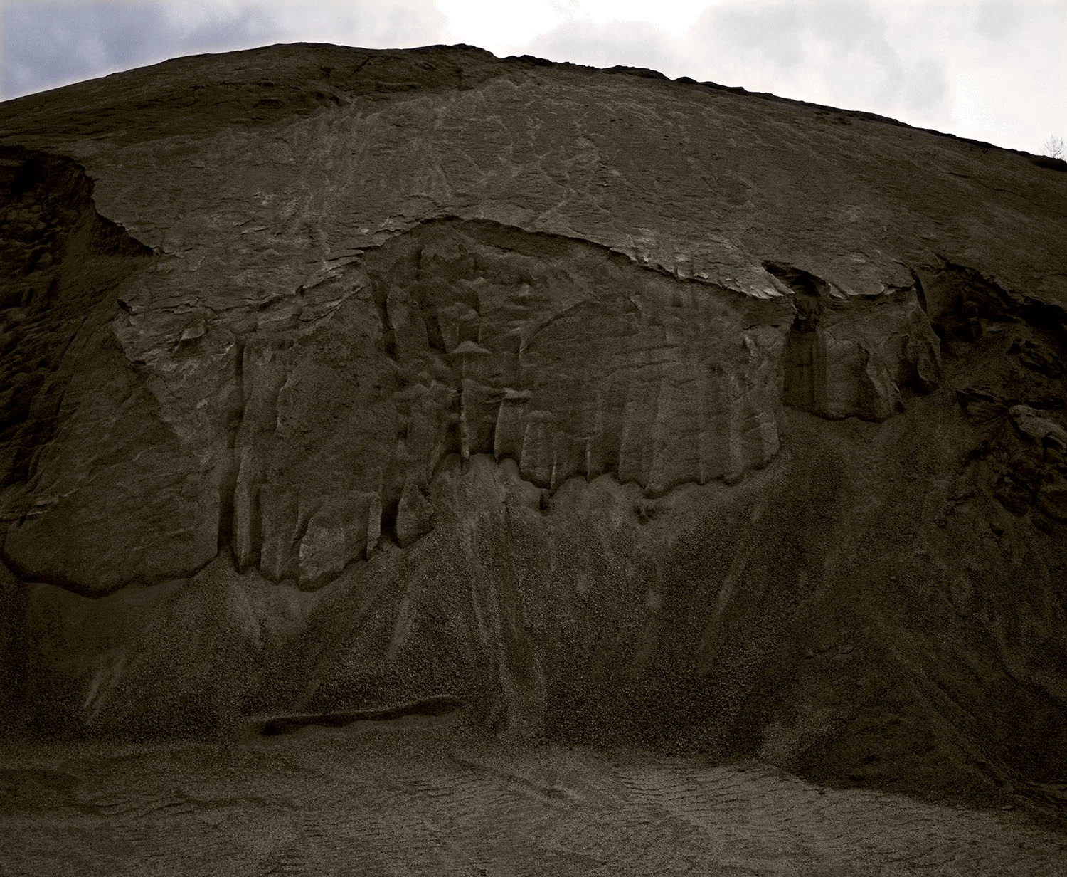 Florence Gravel Pit, 32" X 40", archival pigment print on shiramine paper, 2008