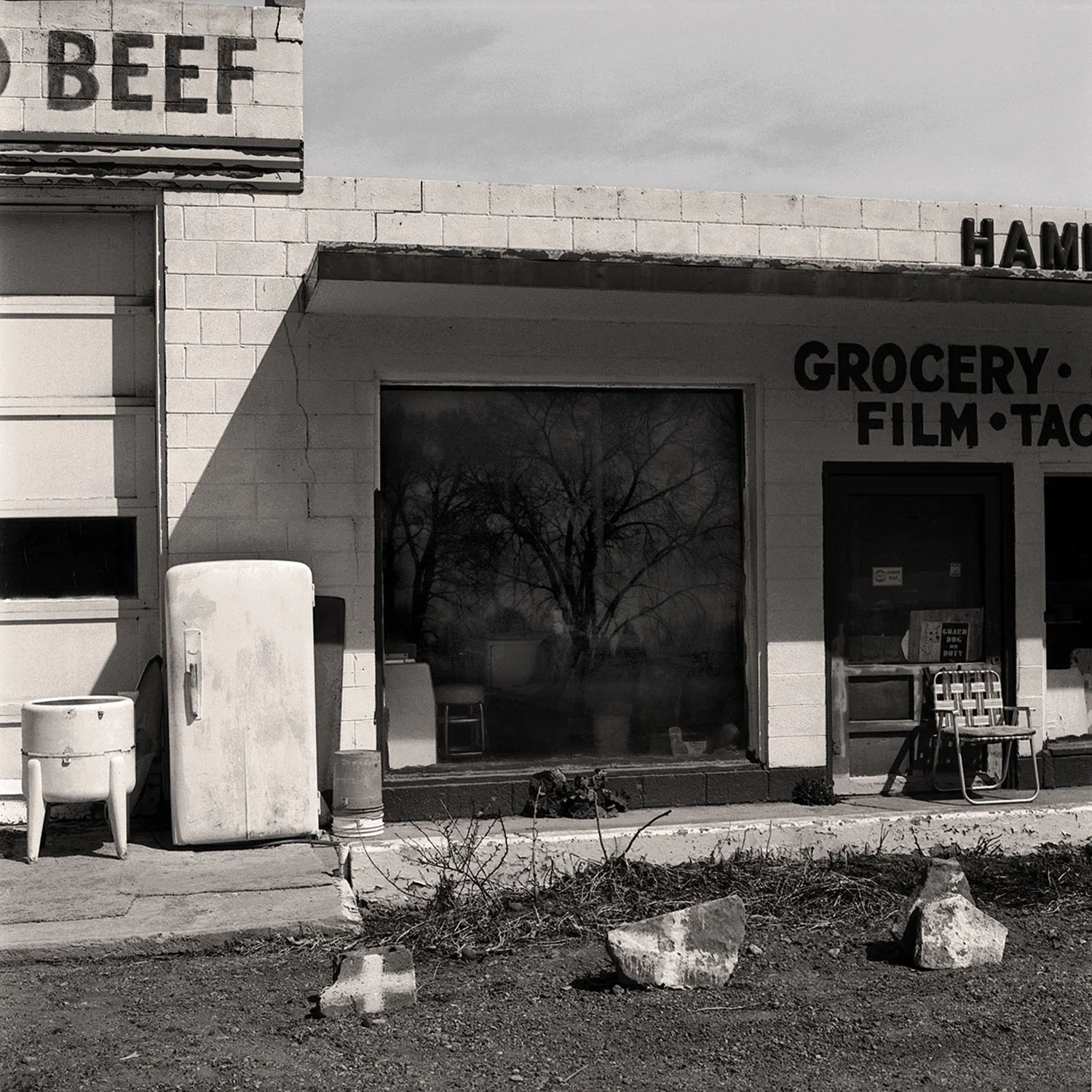 Saguache, Colorado, 20" X 20", archival pigment print on photo-rag, 2011