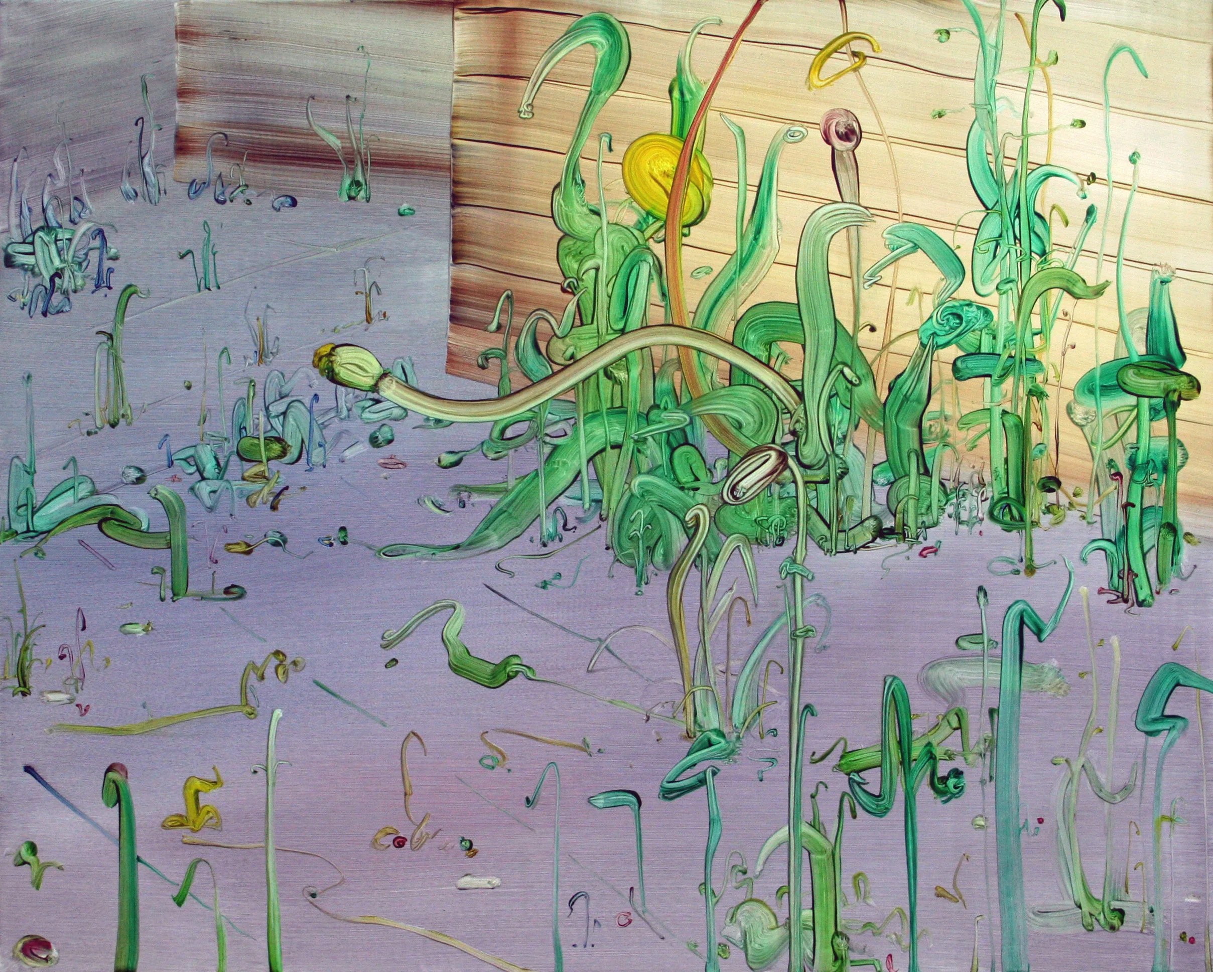 Taraxacum, 2013, oil on canvas, 80 x 100 cm 