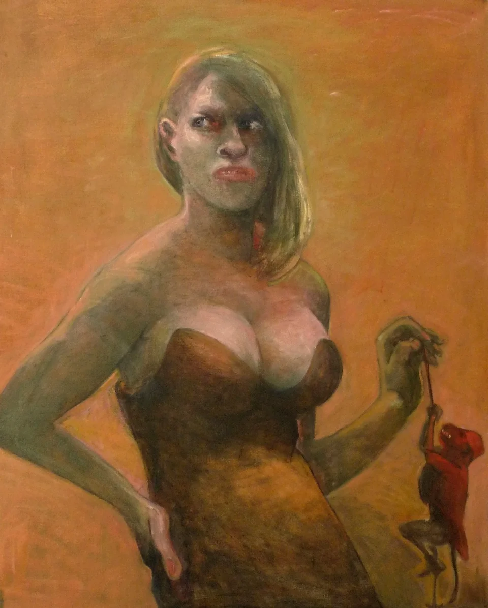 Sweet nothings, 2016, Oil on canvas, 90 x 72 cm