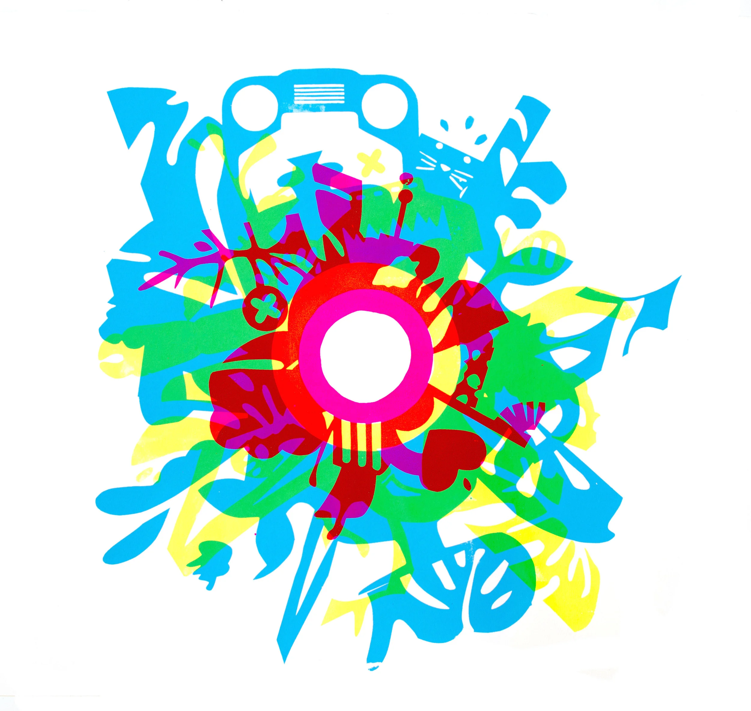 Screenprint on paper 2015 22 x 15 in