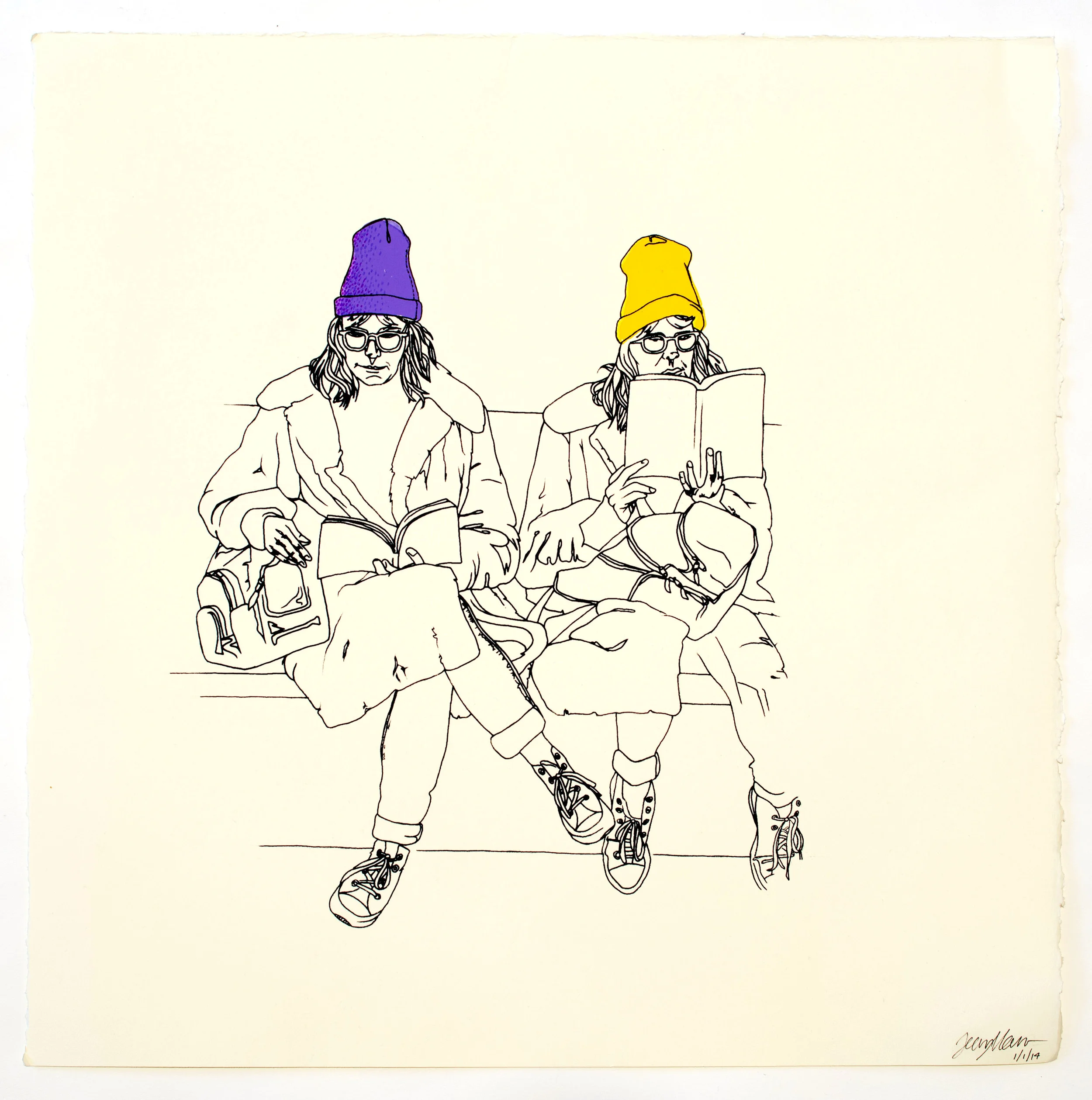 Screenprint on paper 2013 15 x 15 in