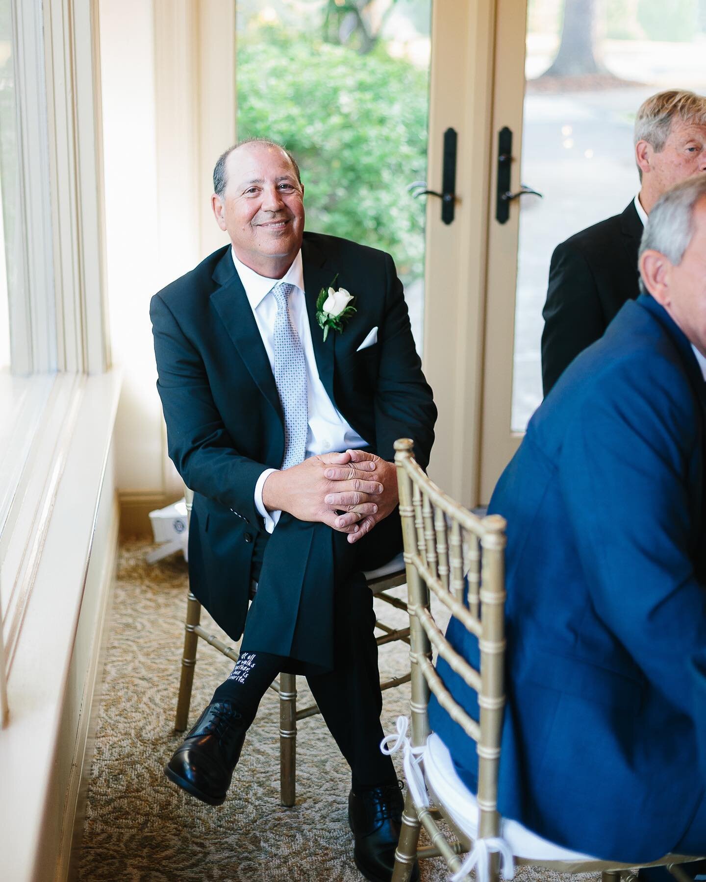 Now that&rsquo;s the face of a proud father.

#orchardstreetstudio 
#njwedding 
#offbeatbride 
#lakemohawkgolfclub