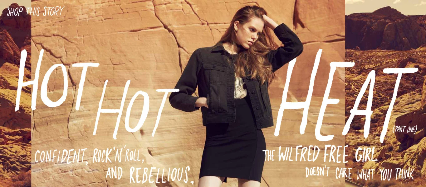  Photographer: Will Davidson  Stylist: Michelle Reneau  Hair: Ramsell Martinez  Makeup: Gloria Noto  Model: Josefien Rodermans @ Select  Shot on location in the Mojave Desert, Nevada.&nbsp;    