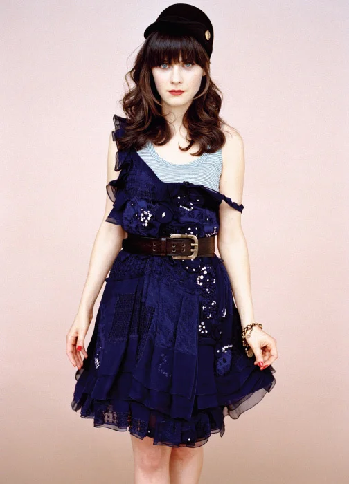   Zooey Deschanel   NYLON   Photographed by Hilary Walsh   October 2008  