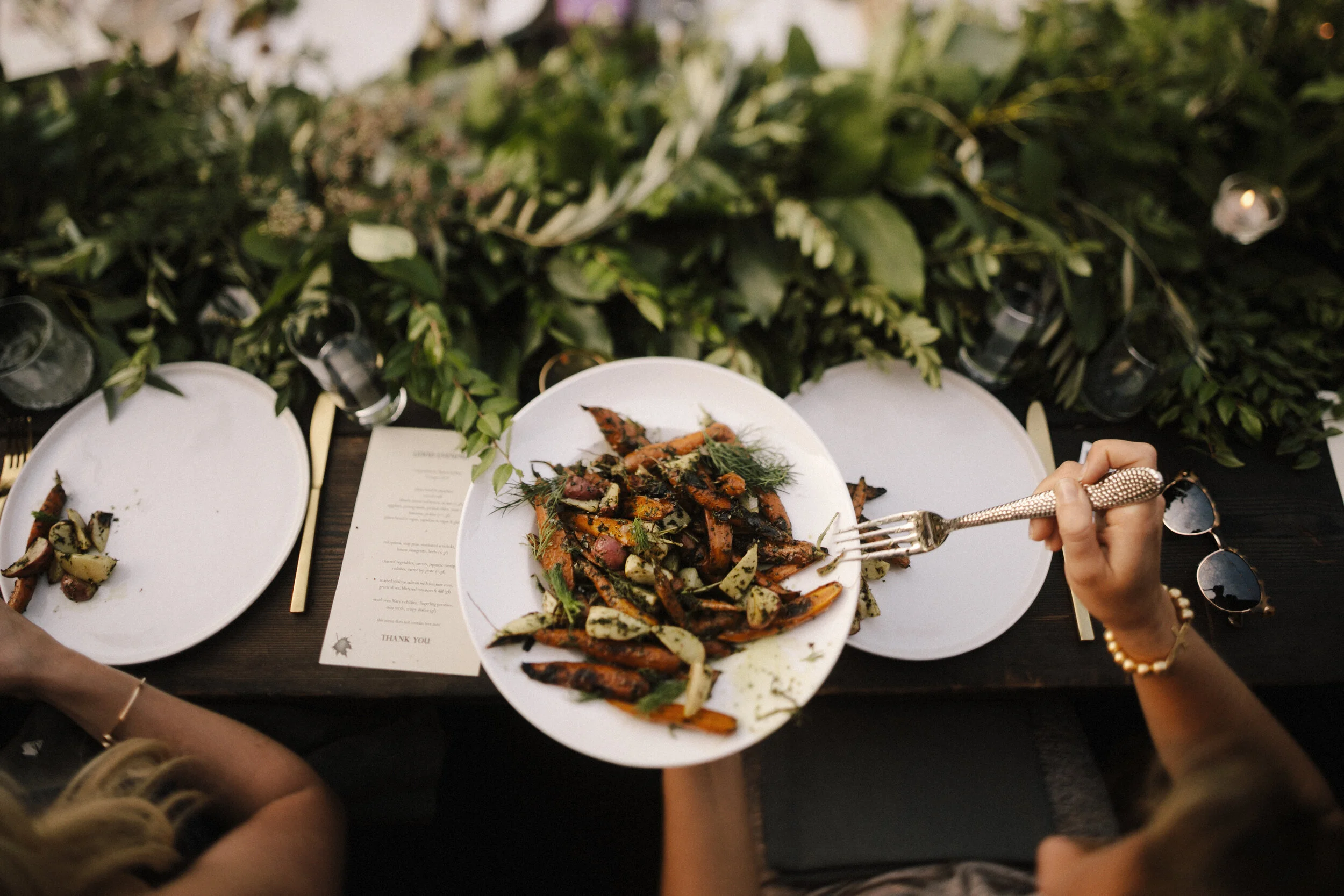  HANNAH &amp; BRETT     Photography by James Moes     Catering by The London Plane 
