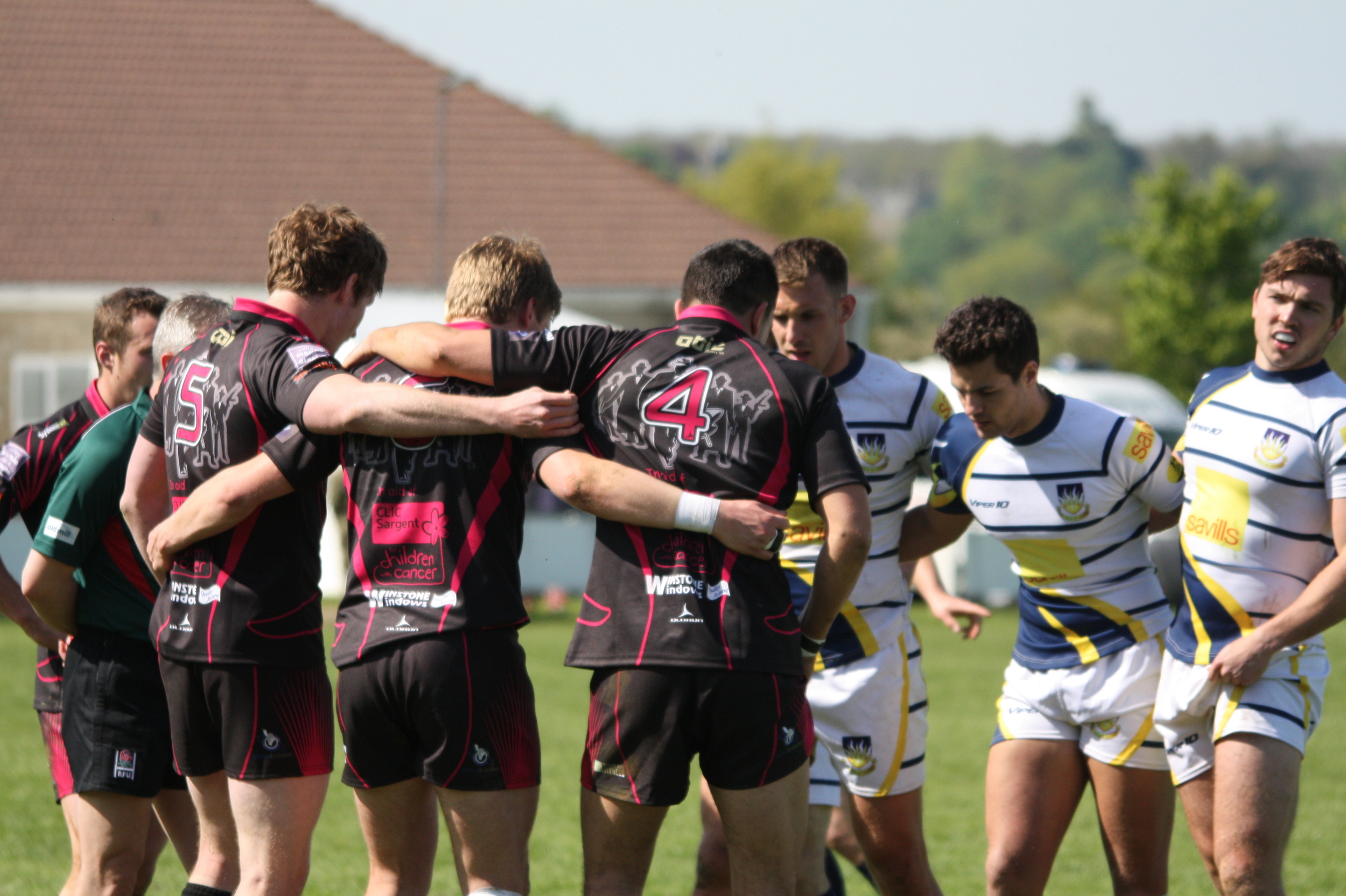 Godfathers scrum down in their quarter final v Bryanston Old Boys
