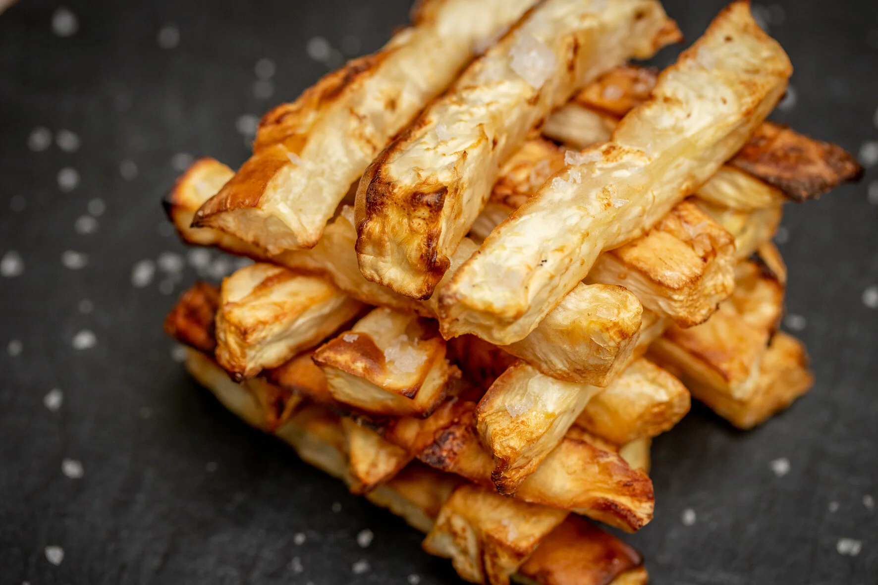 Jack Buck’s celeriac chips