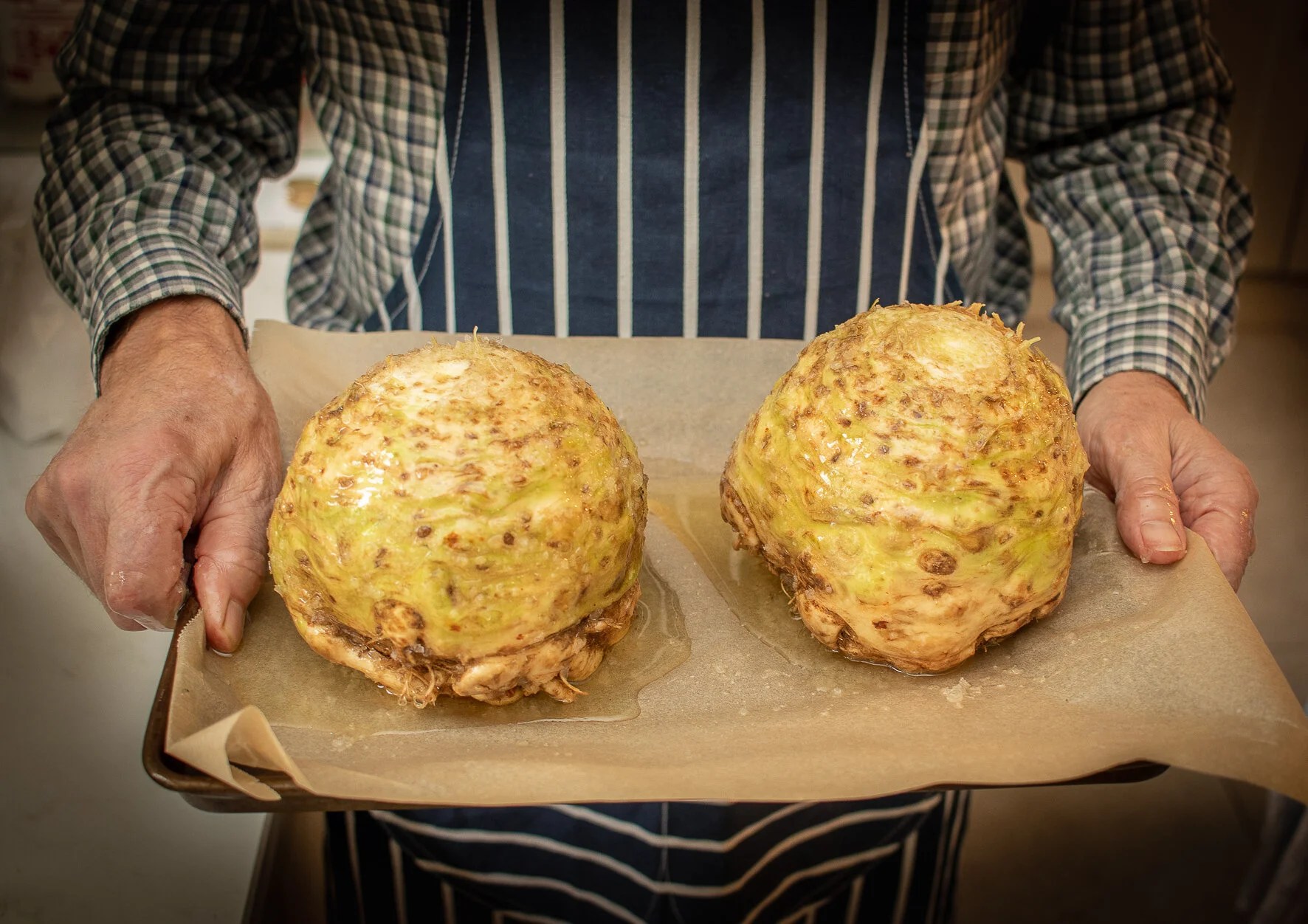 Whole Roasted Celeriac