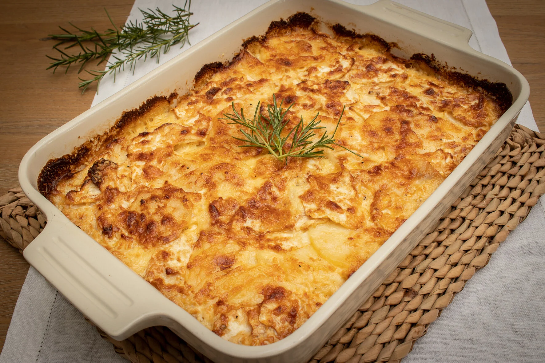 Celeriac and Potato Gratin