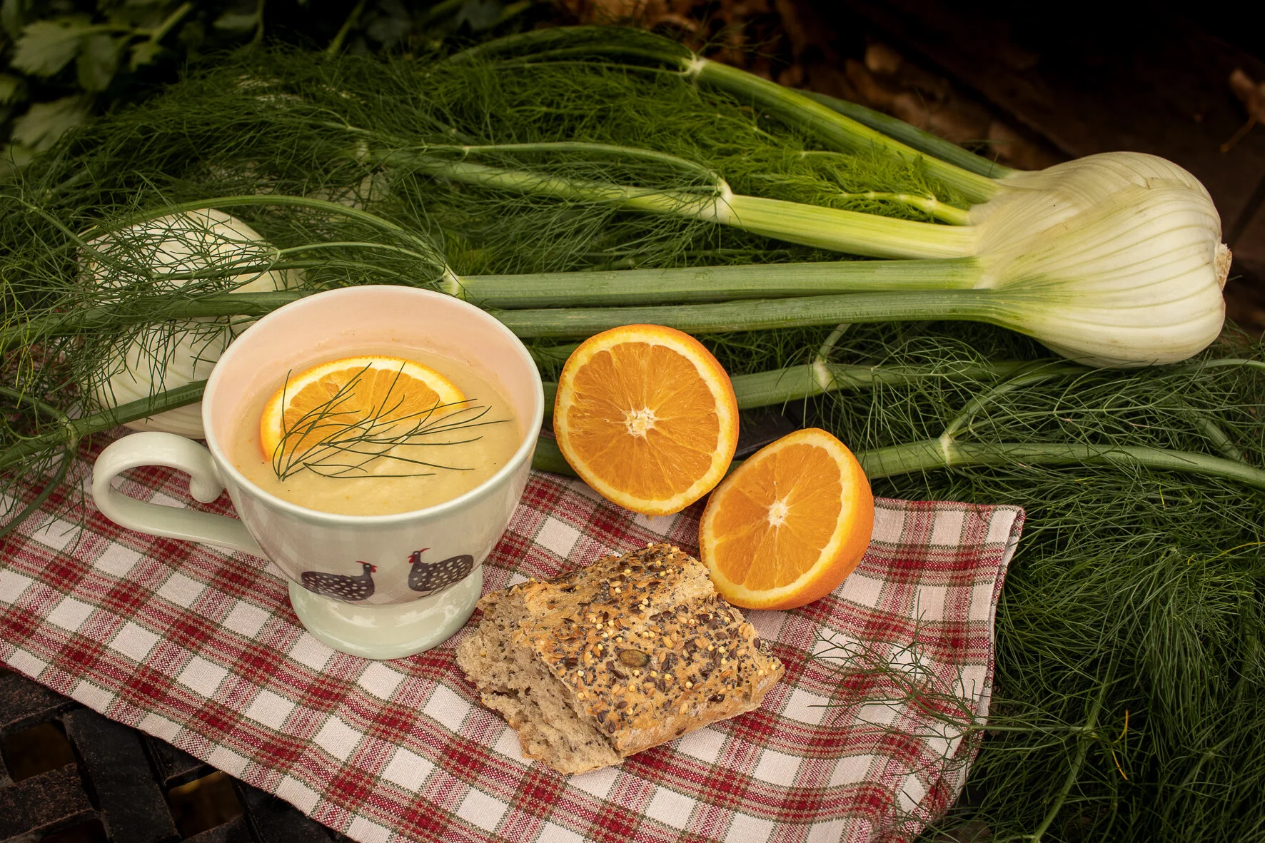 Celeriac, Fennel and Orange Soup
