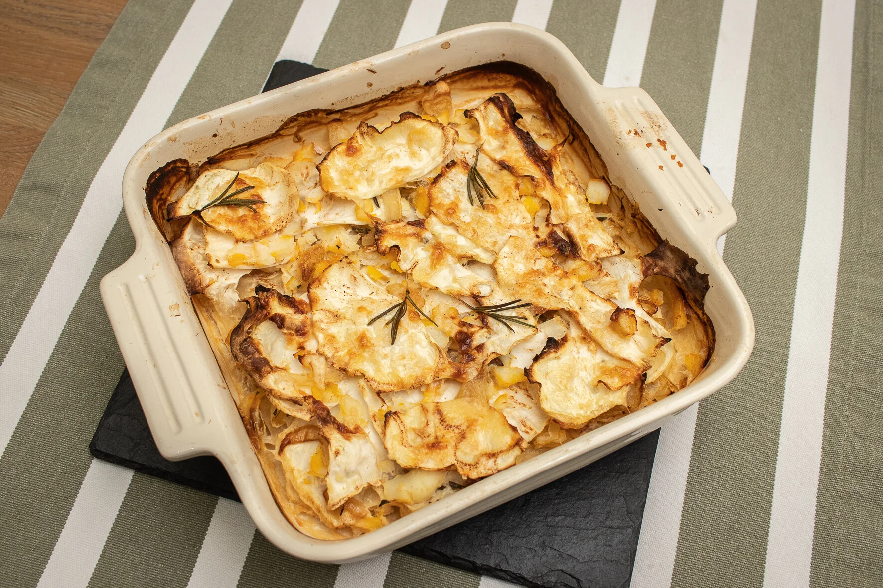 Smoked Haddock and Celeriac Bake