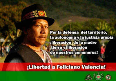 For the the defence of the territory, self determination and self governance !freedom to mother earth and to our people!