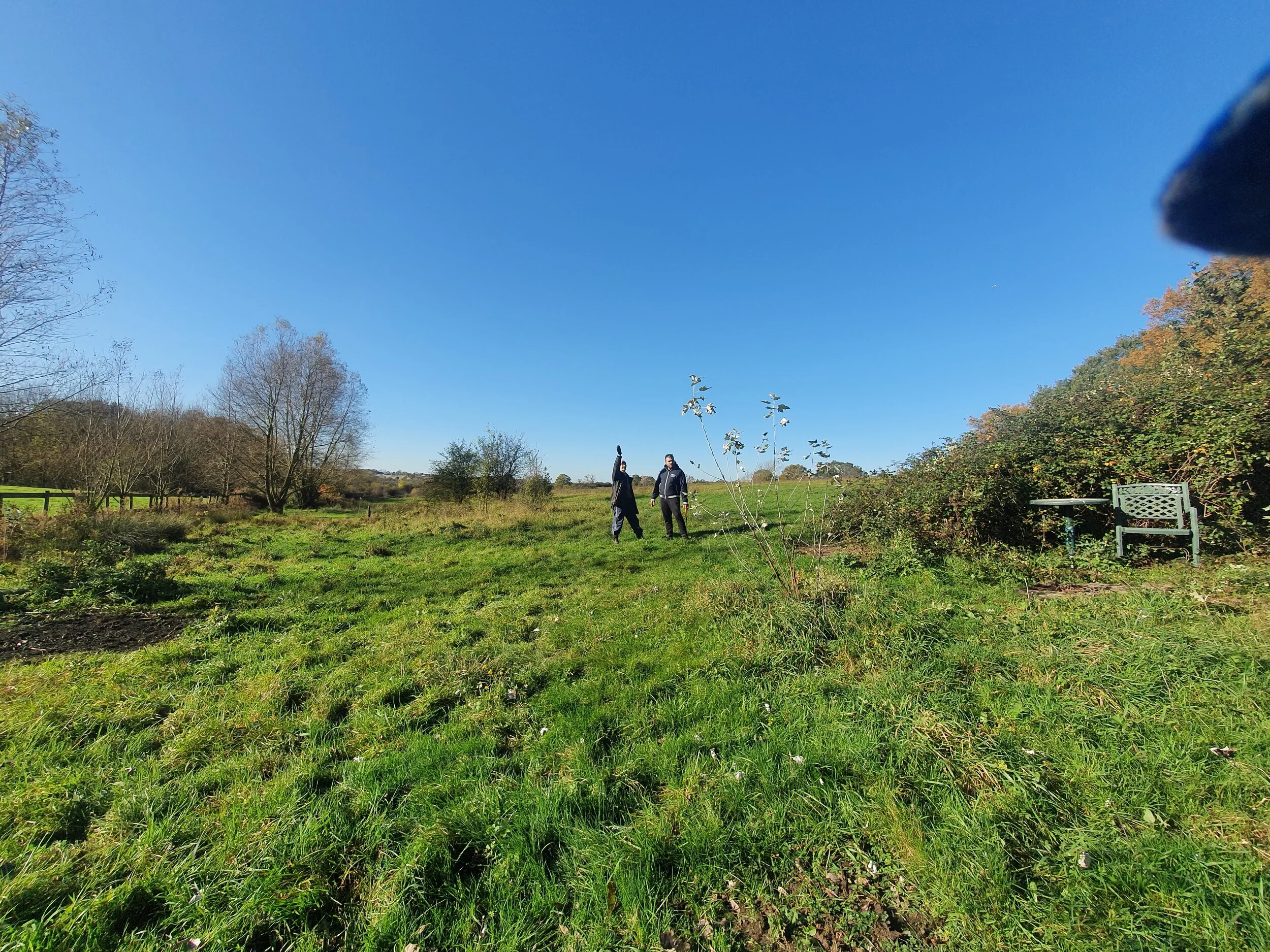  Our first day at the farm  