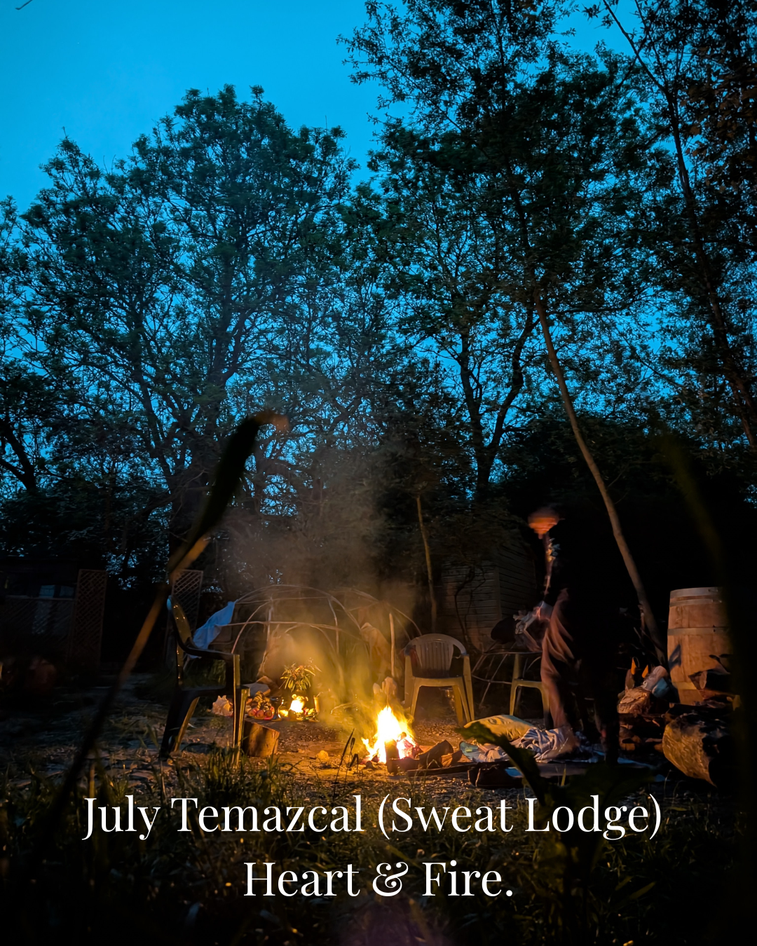  Sweat &amp; Purification Lodge Ceremony.   