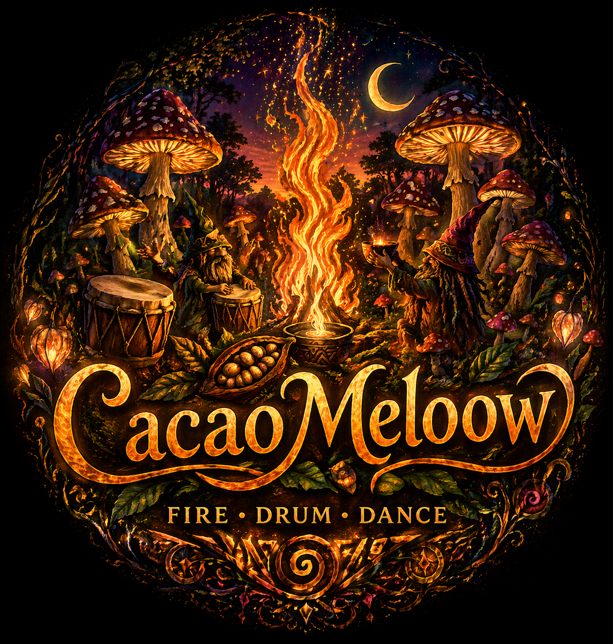 CACAOMELOOW A night where ancestral ritual meets modern rhythm