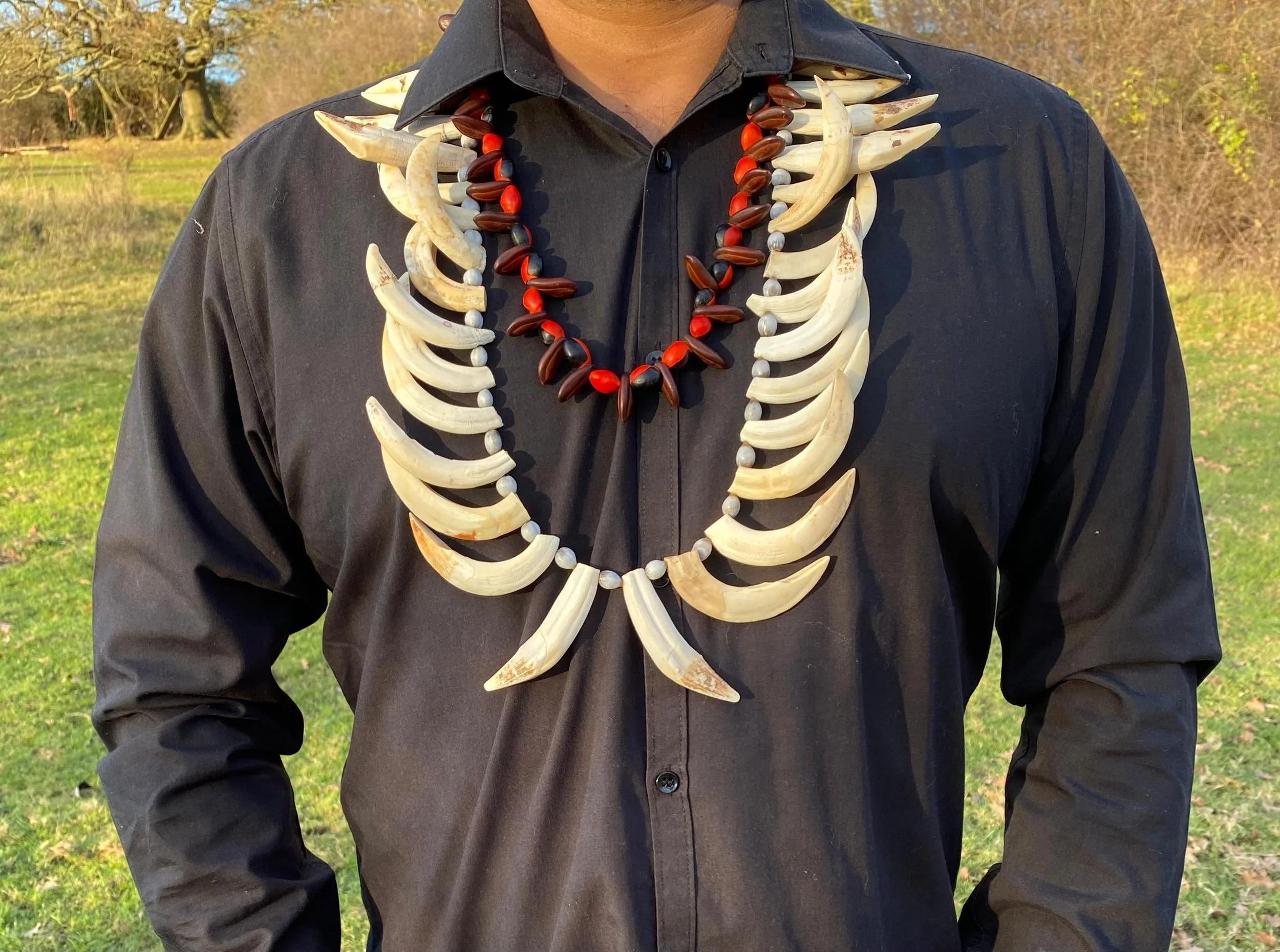 Necklace wild boar £300 sale in £270.jpeg