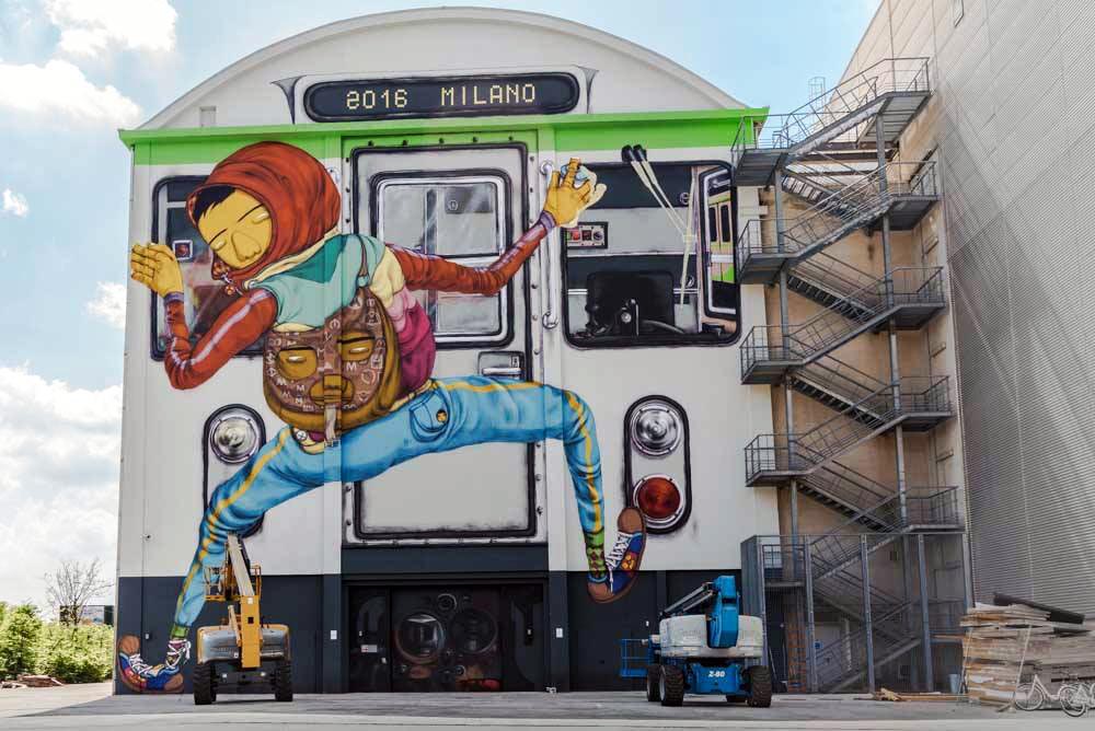 Êfemero - OSGEMEOS, Milano HangarBicocca